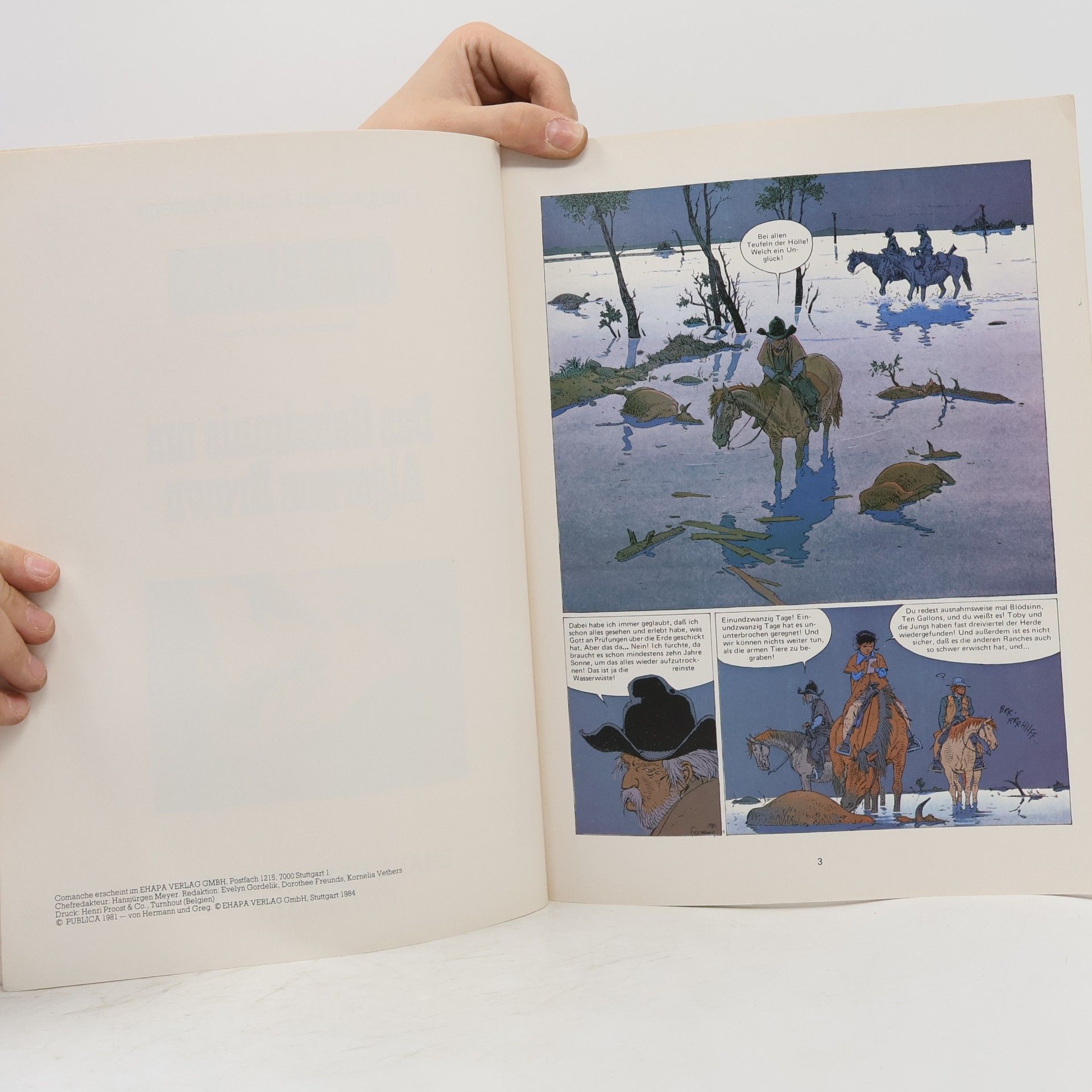 Hermann & Greg Comanche 30. Das Geheimnis um Algernon Brown