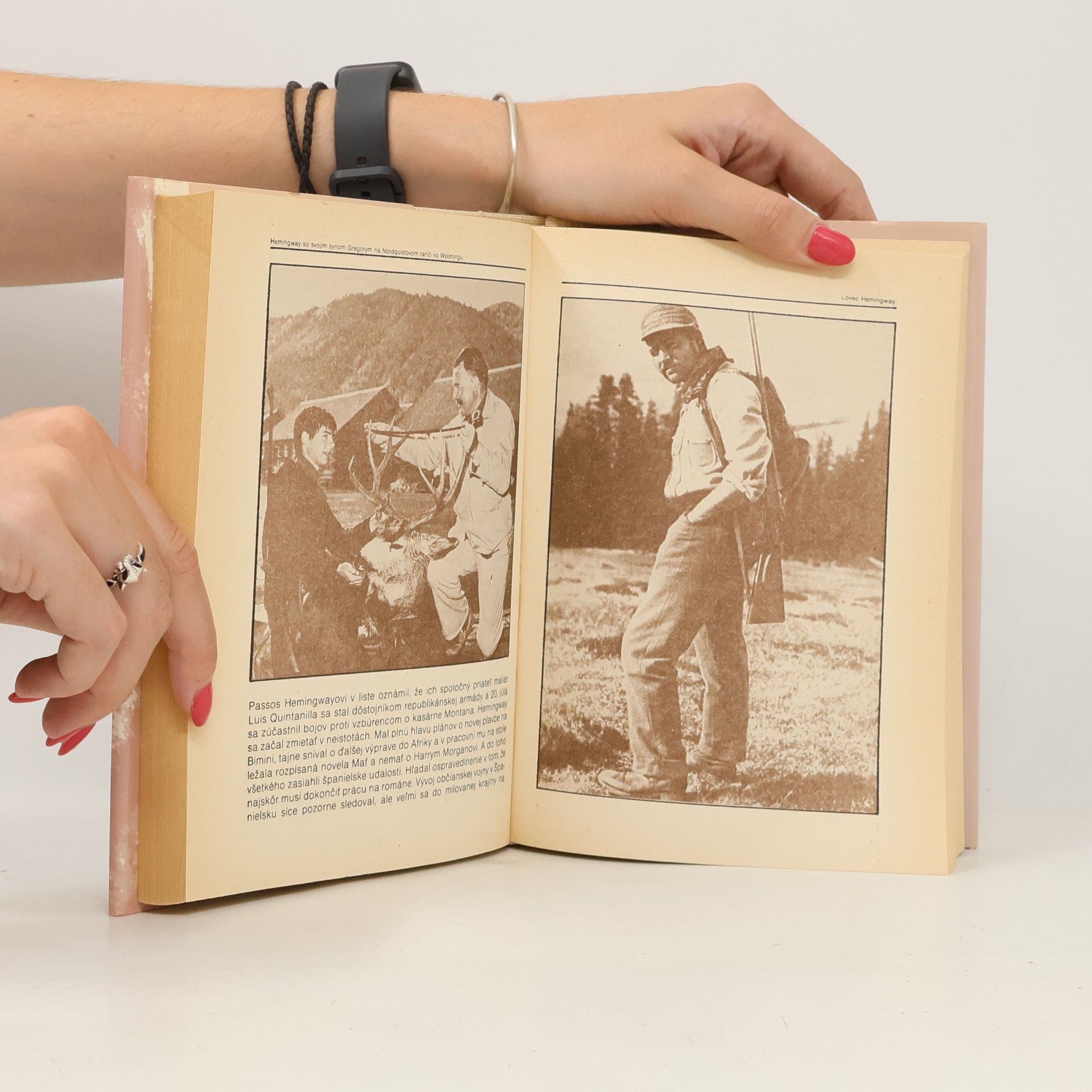 Ivan Machala Reportér Hemingway