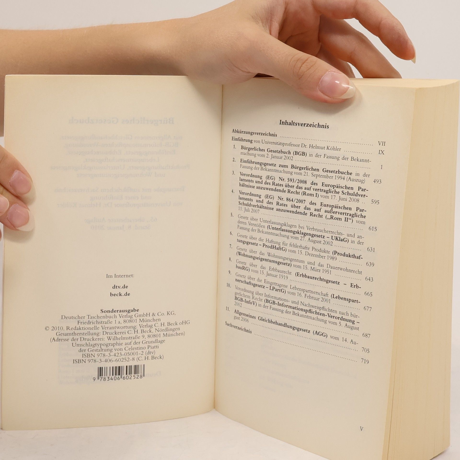 Kolektiv autorů Bürgerliches Gesetzbuch 65. Auflage