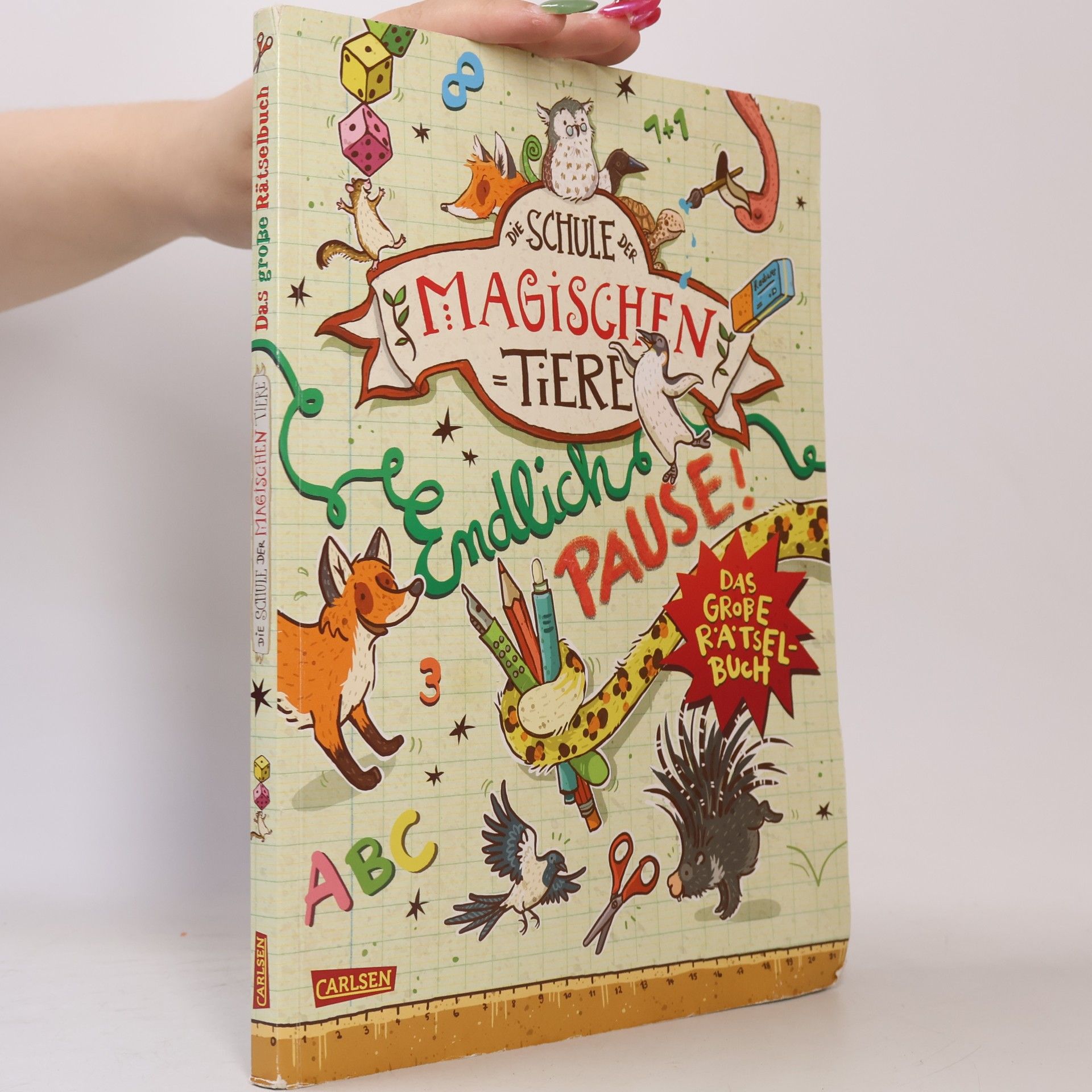 Margit Auer Die Schule der magischen Tiere. Endlich Pause! Das große Rätselbuch
