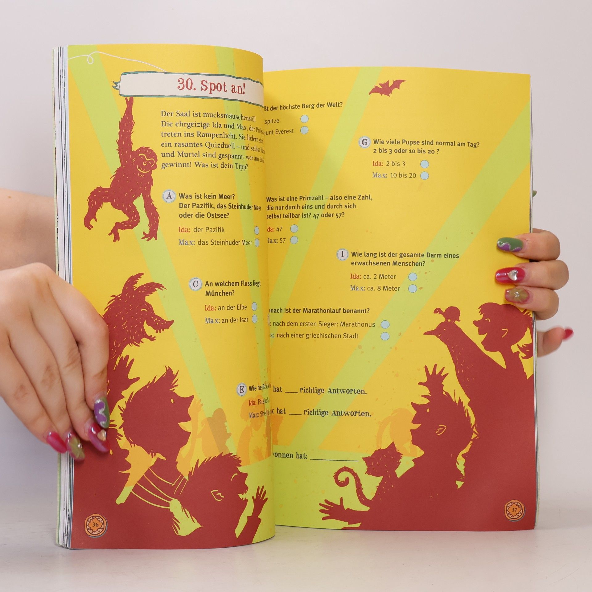 Margit Auer Die Schule der magischen Tiere. Endlich Pause! Das große Rätselbuch