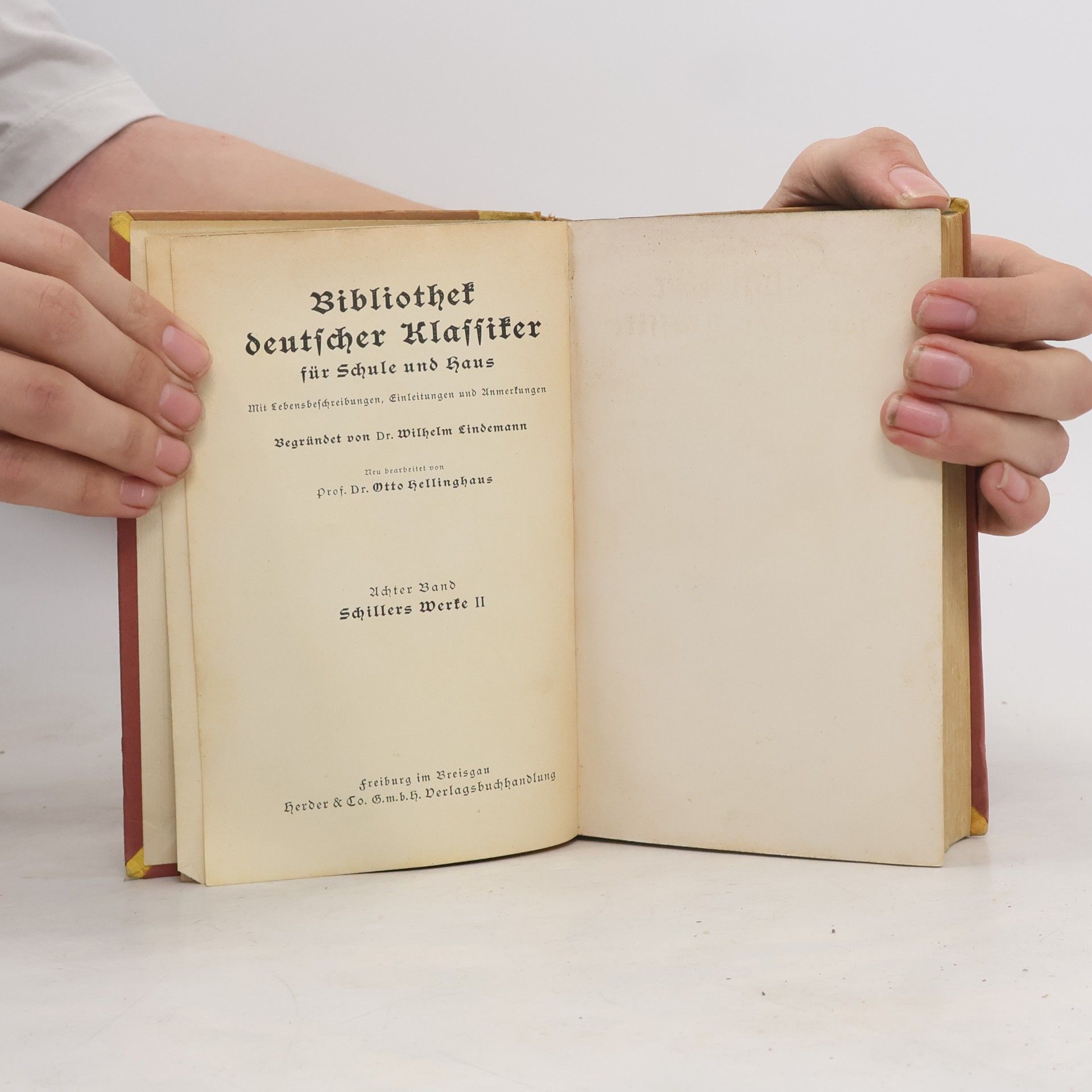 Friedrich Schiller Schillers Werke II.