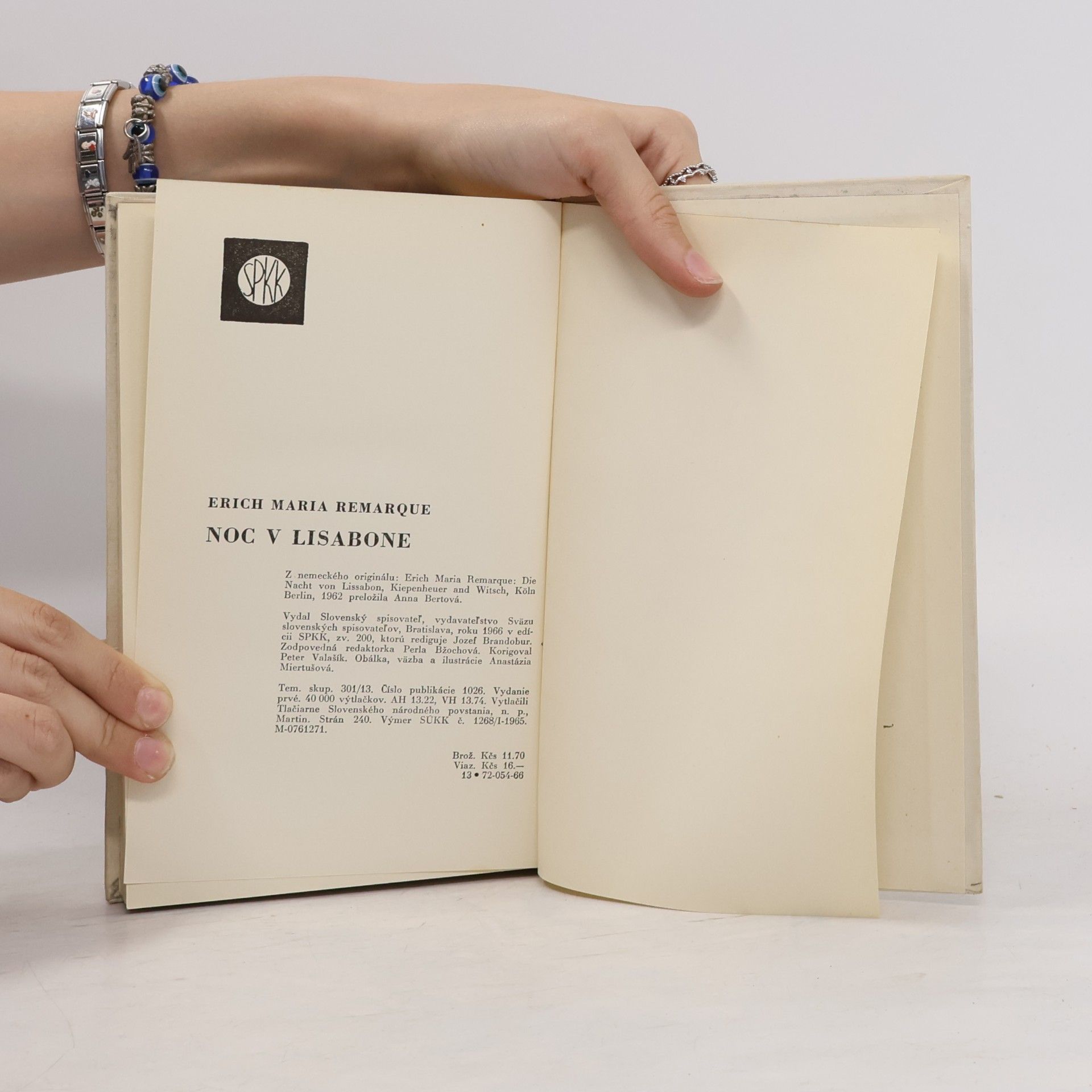 Erich Maria Remarque Noc v Lisabone