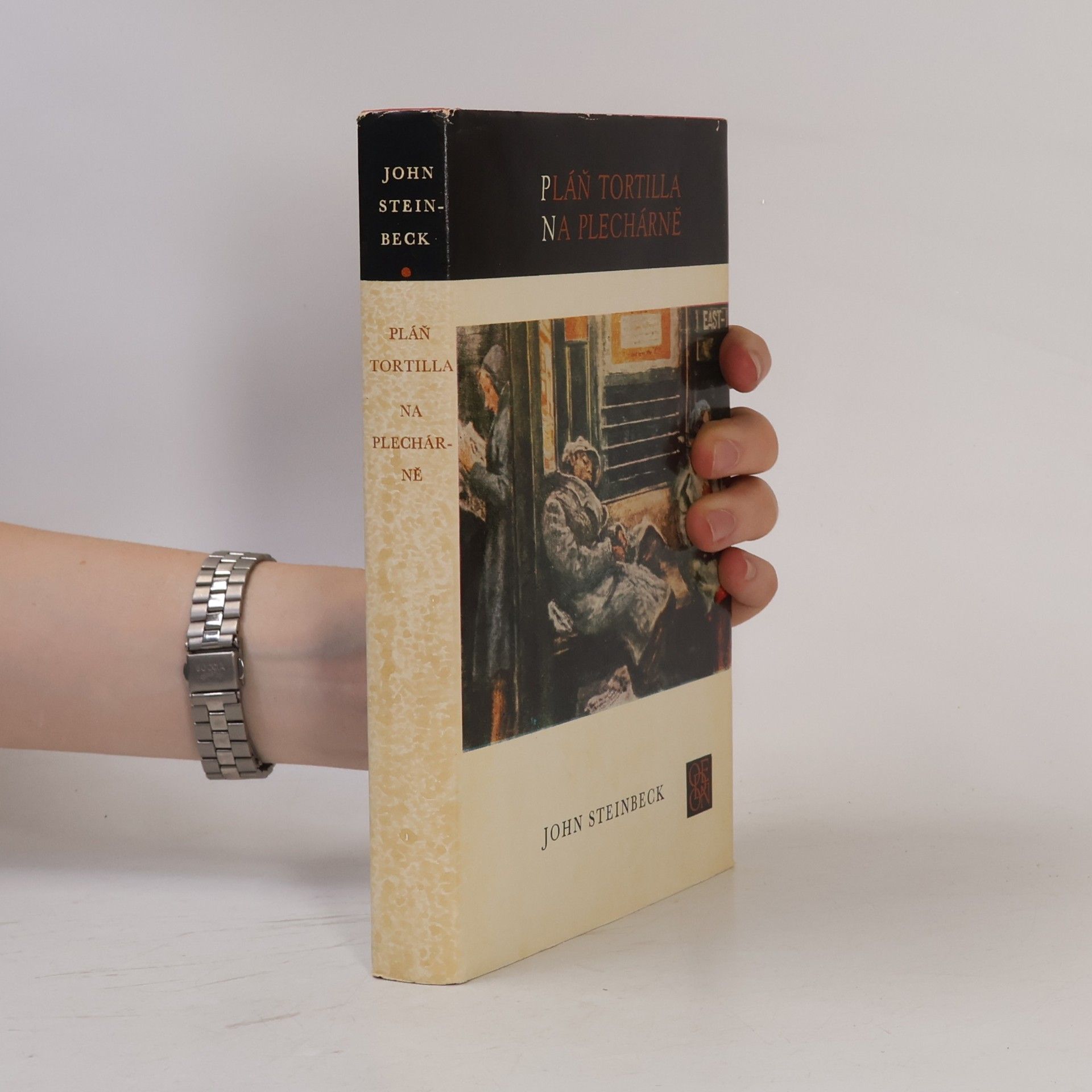 John Steinbeck Pláň Tortilla. Na plechárně