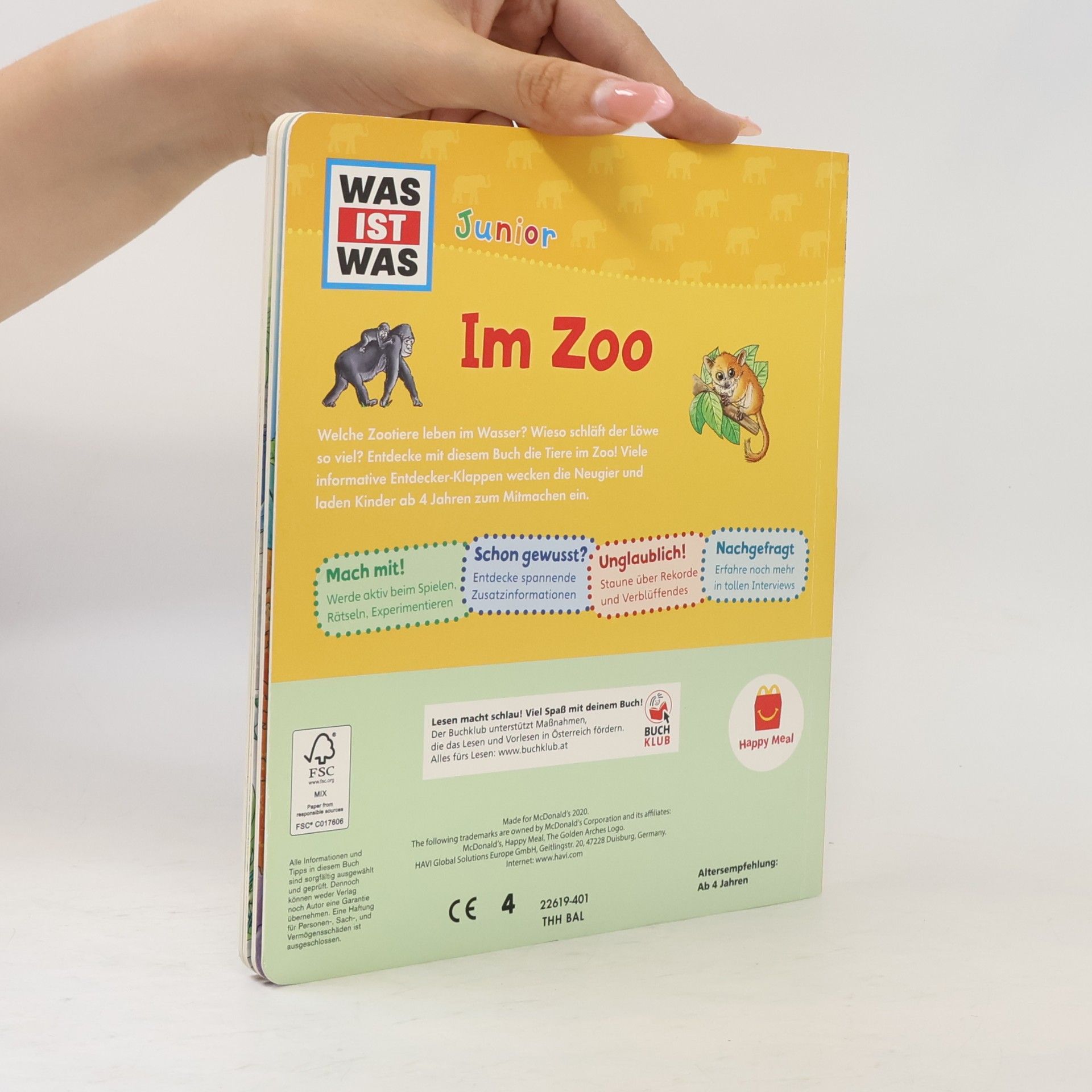 Various authors Was ist Was. Junior. Im Zoo