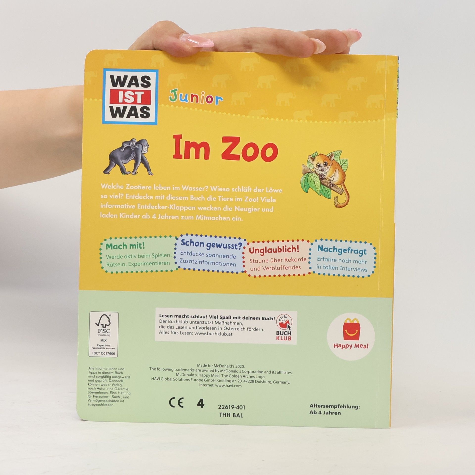 Various authors Was ist Was. Junior. Im Zoo
