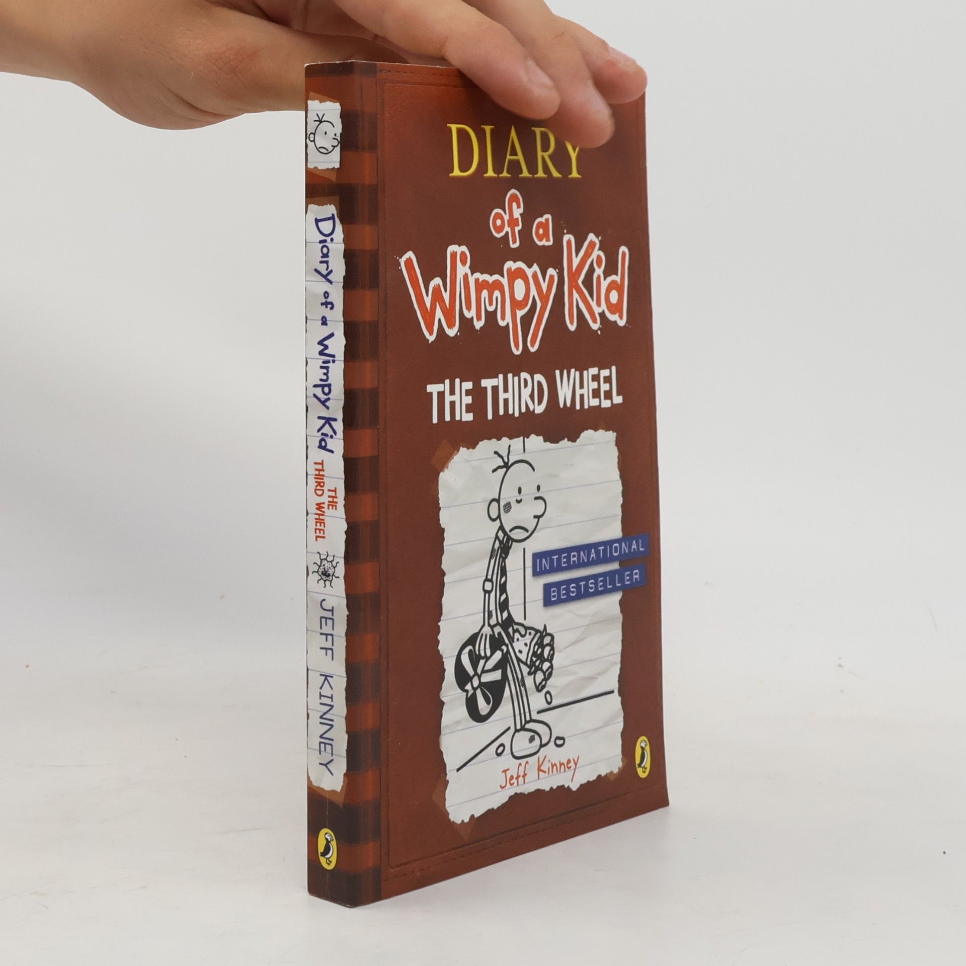 Jeff Kinney Diary of a wimpy kid. The third wheel