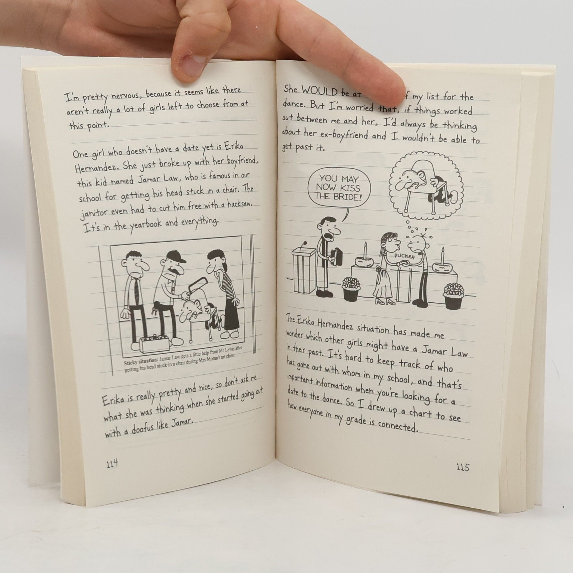 Jeff Kinney Diary of a wimpy kid. The third wheel