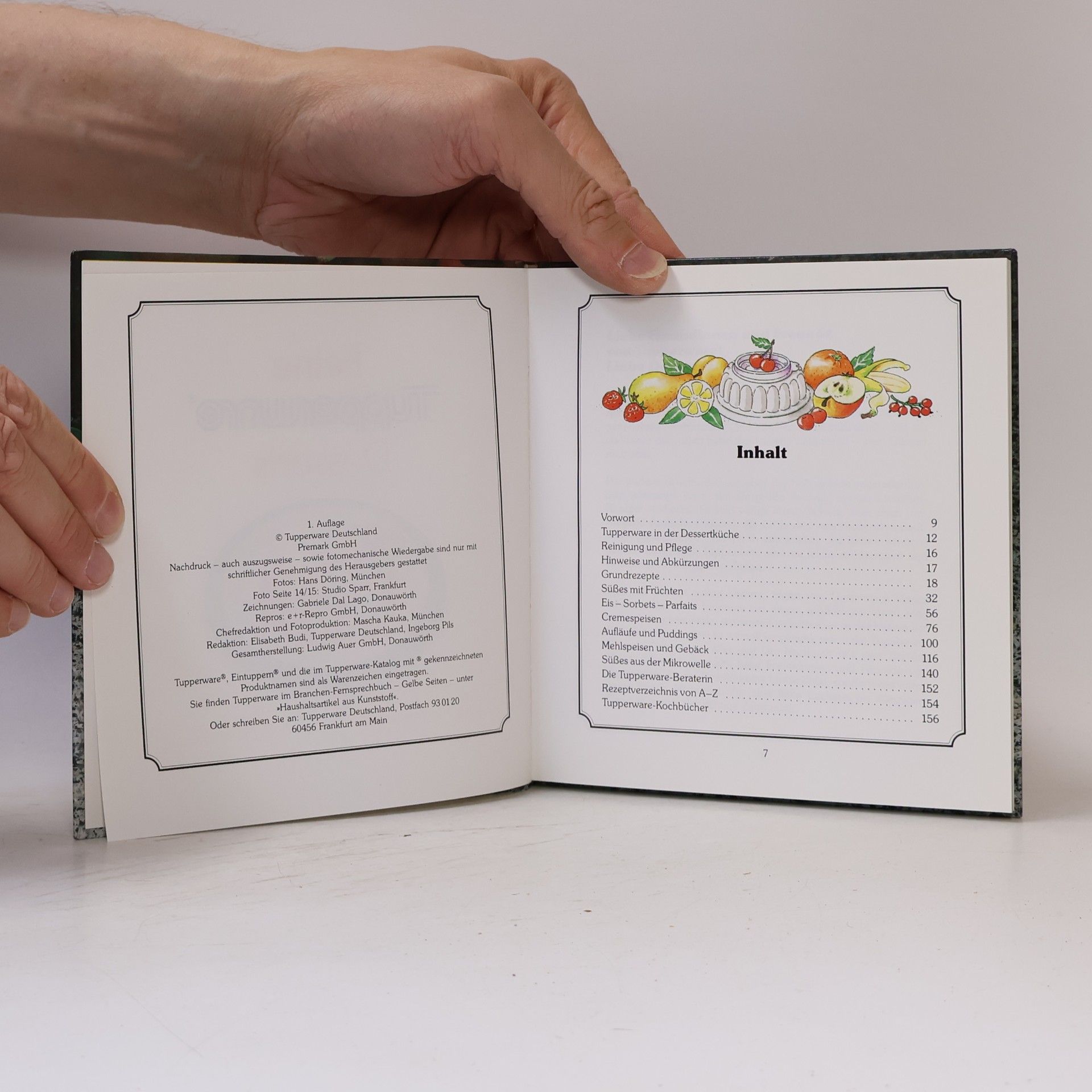 Roberto Blanco Feine Tupperware. Desserts