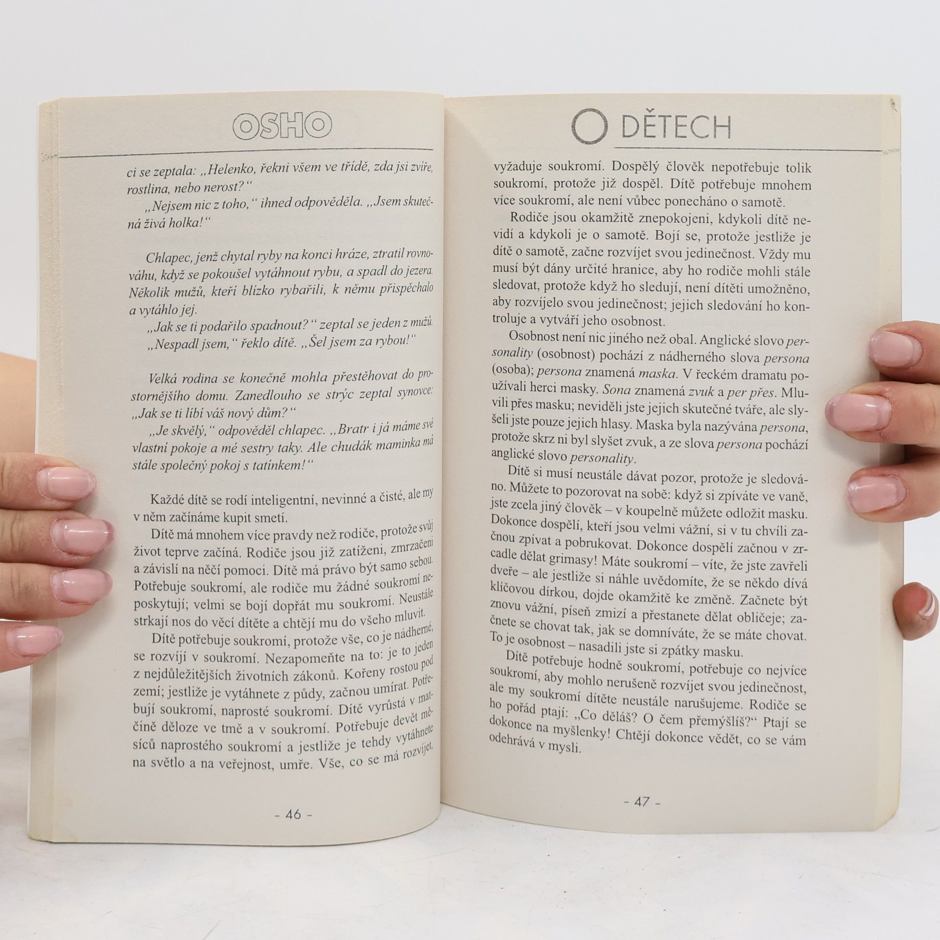 Osho Rajneesh O dětech. Svoboda být sám sebou