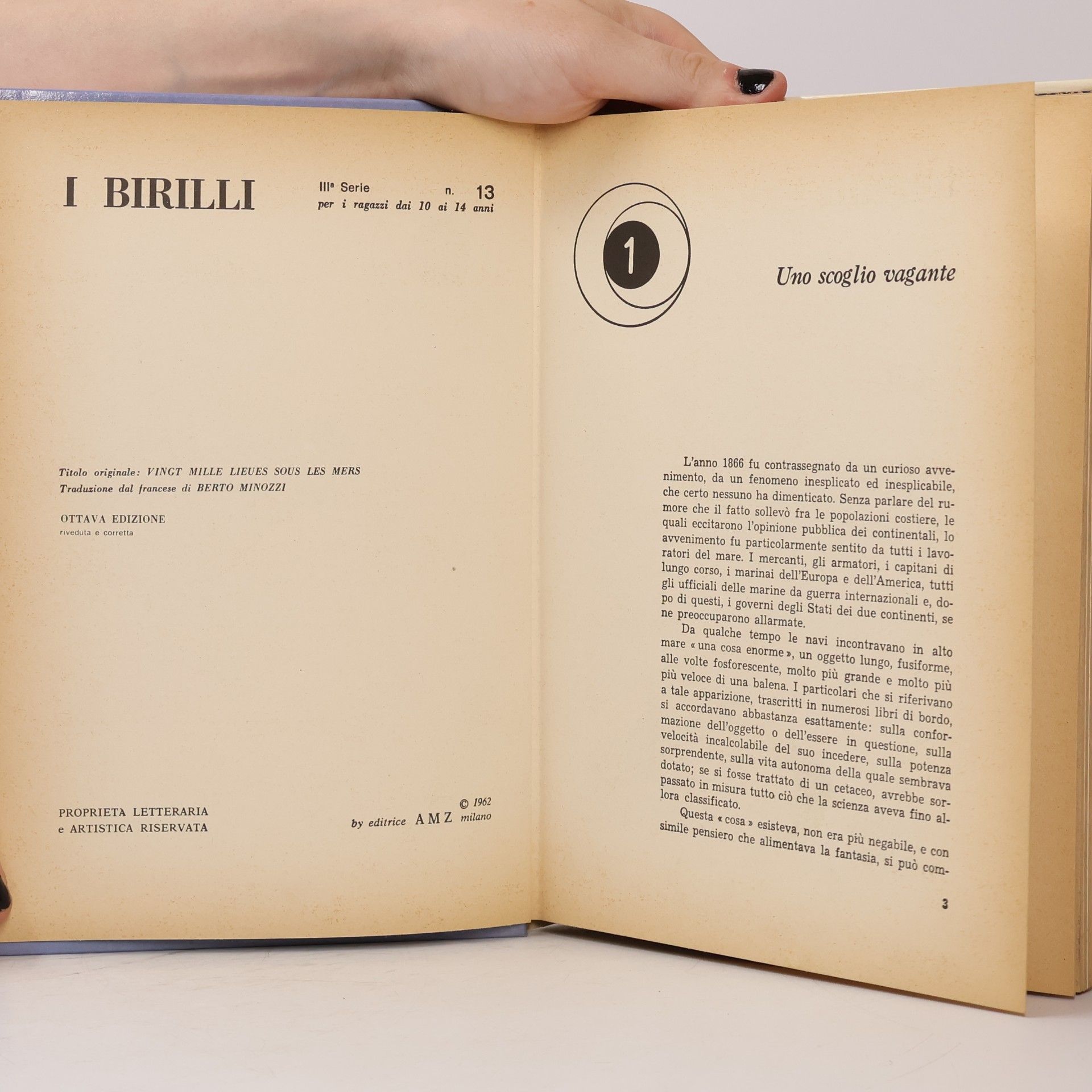 Jules Verne Ventimila leghe sotto i mari
