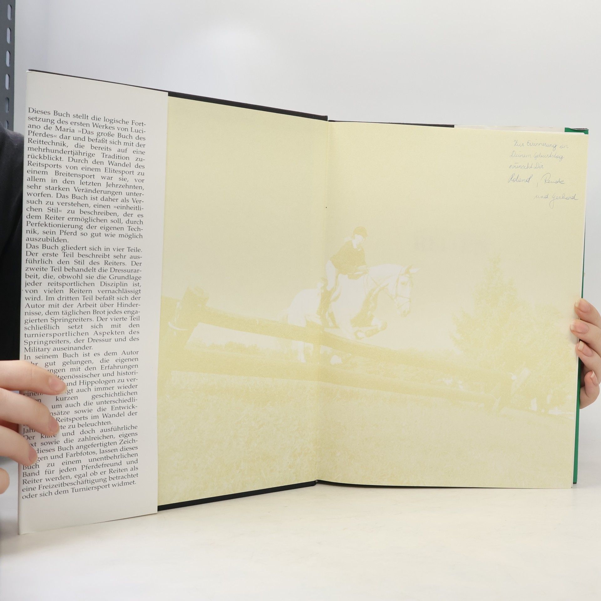 Luciano De Maria Das grosse Buch vom Reiten