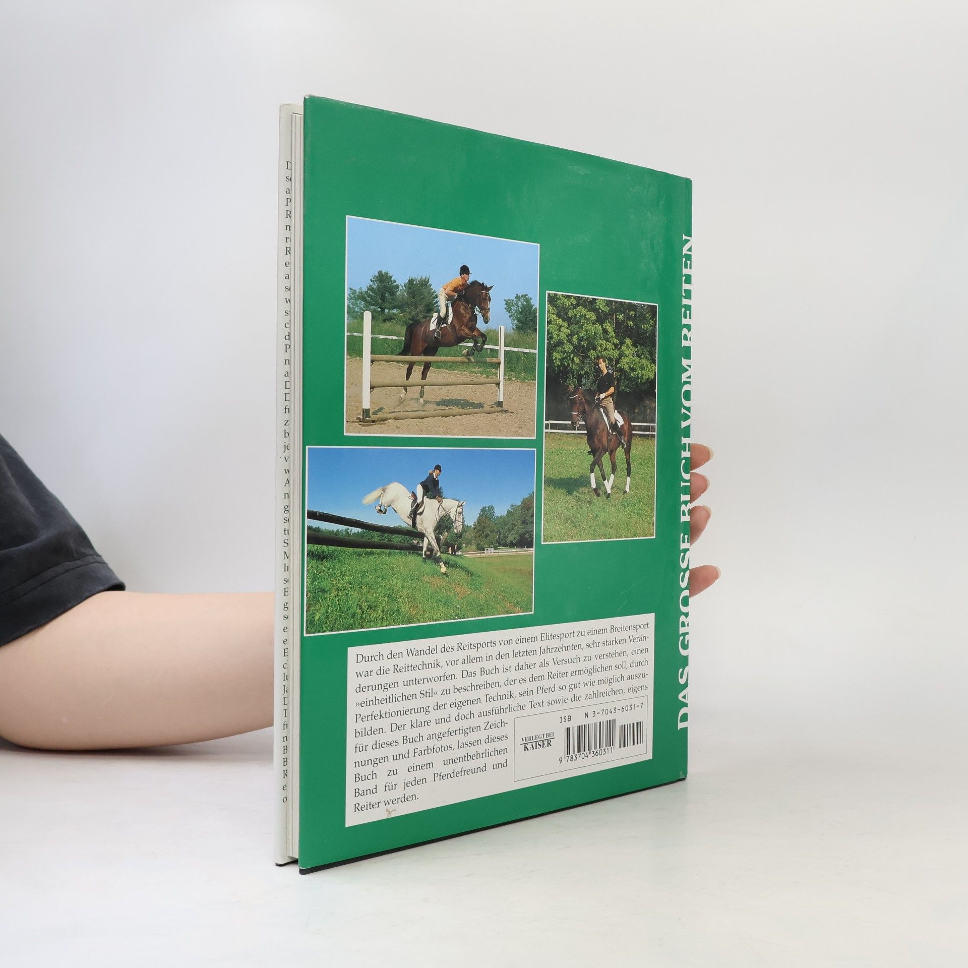 Luciano De Maria Das grosse Buch vom Reiten
