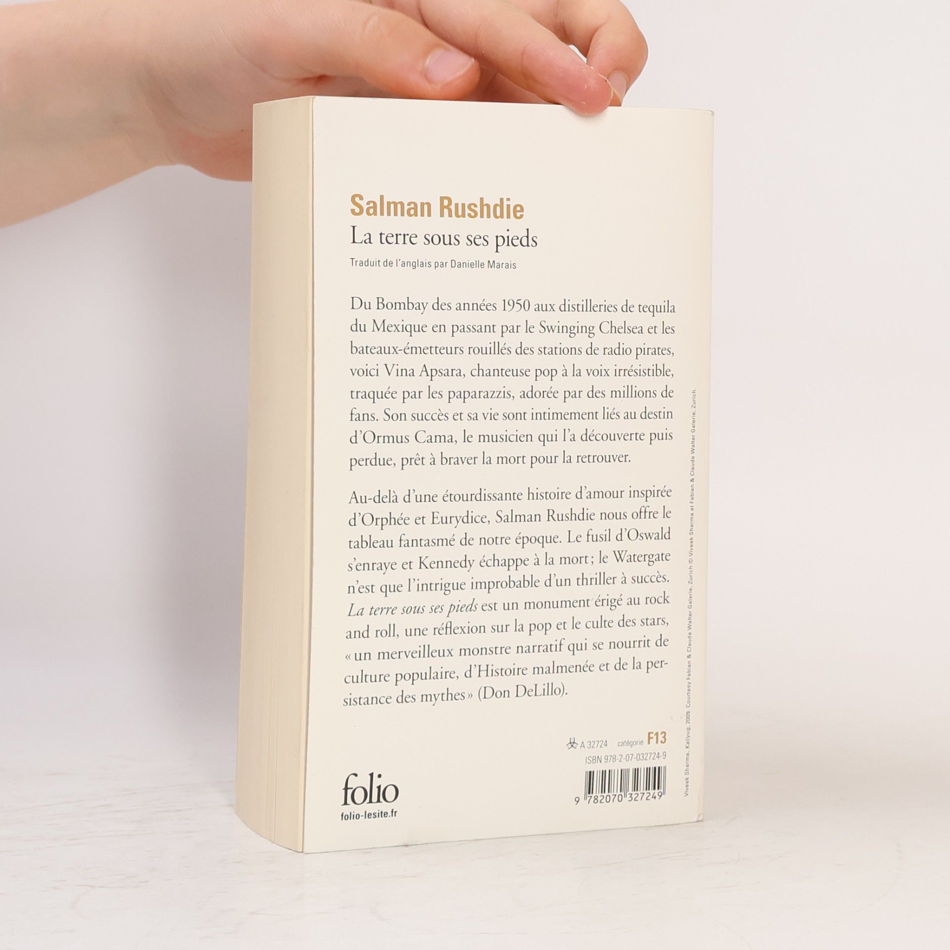 Salman Rushdie Folio: La Terre sous ses pieds
