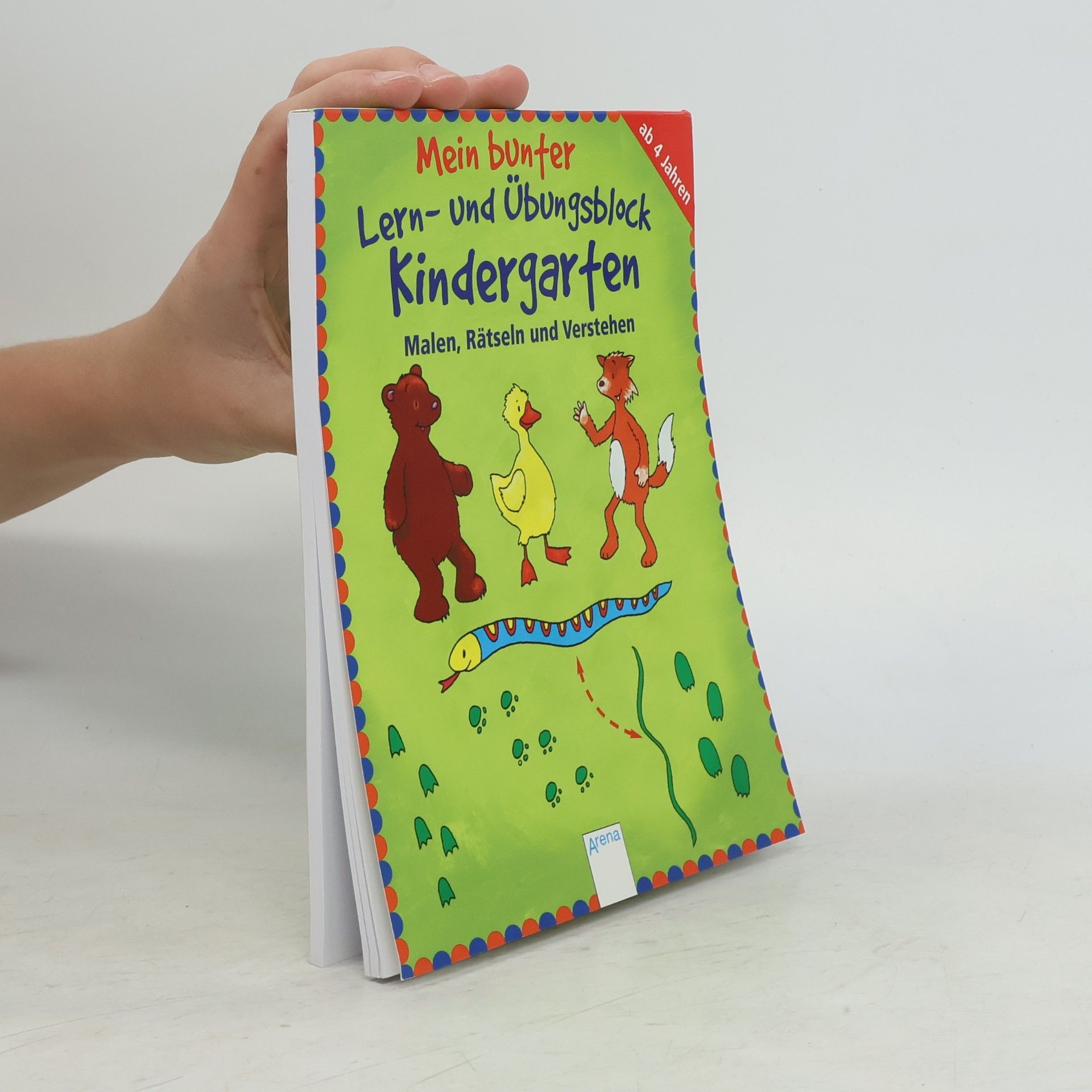 Edith Thabet Mein bunter Lern- und Übungsblock Kindergarten. Malen, Rätseln und Verstehen