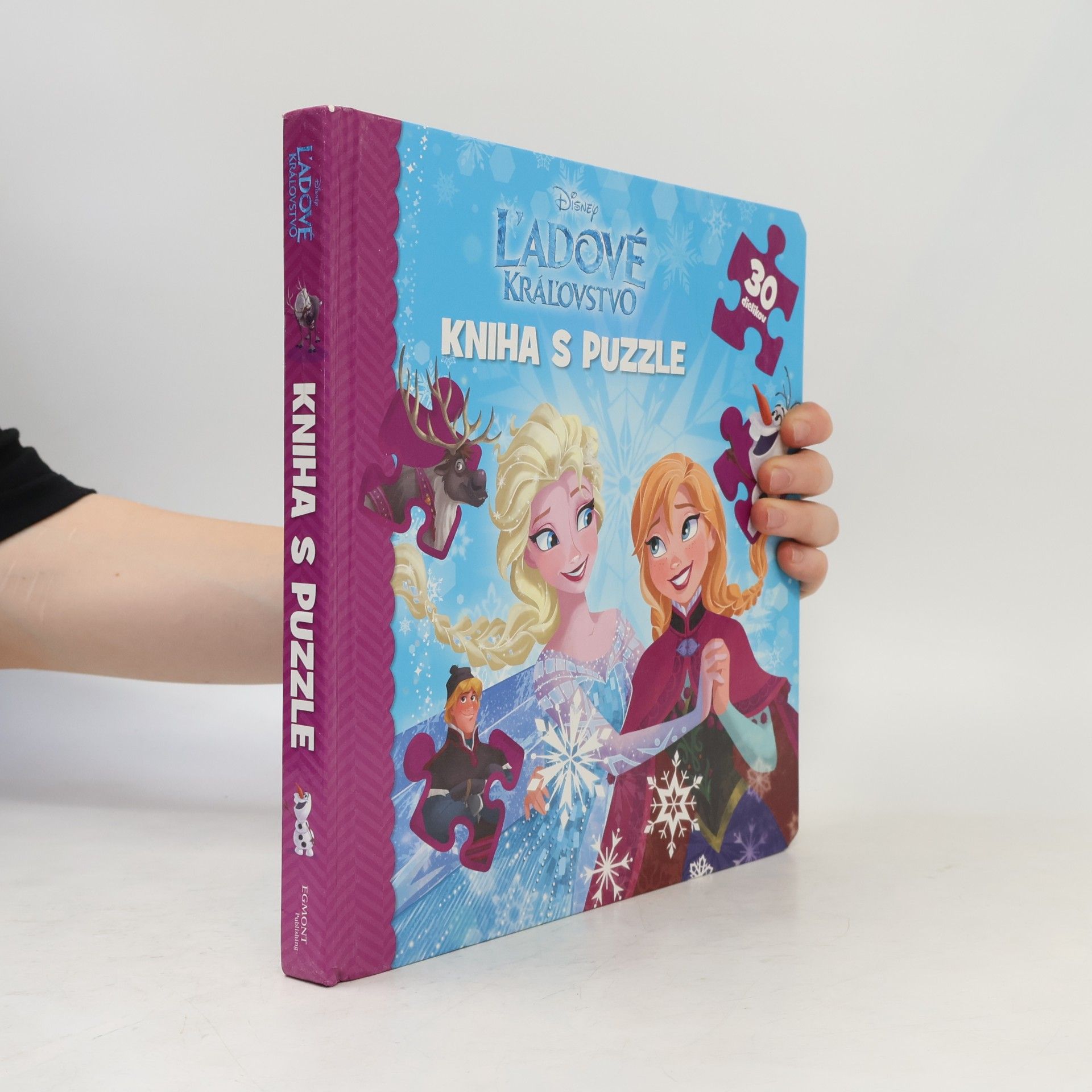 Autores varios Ladové kráľovstvo: kniha s puzzle