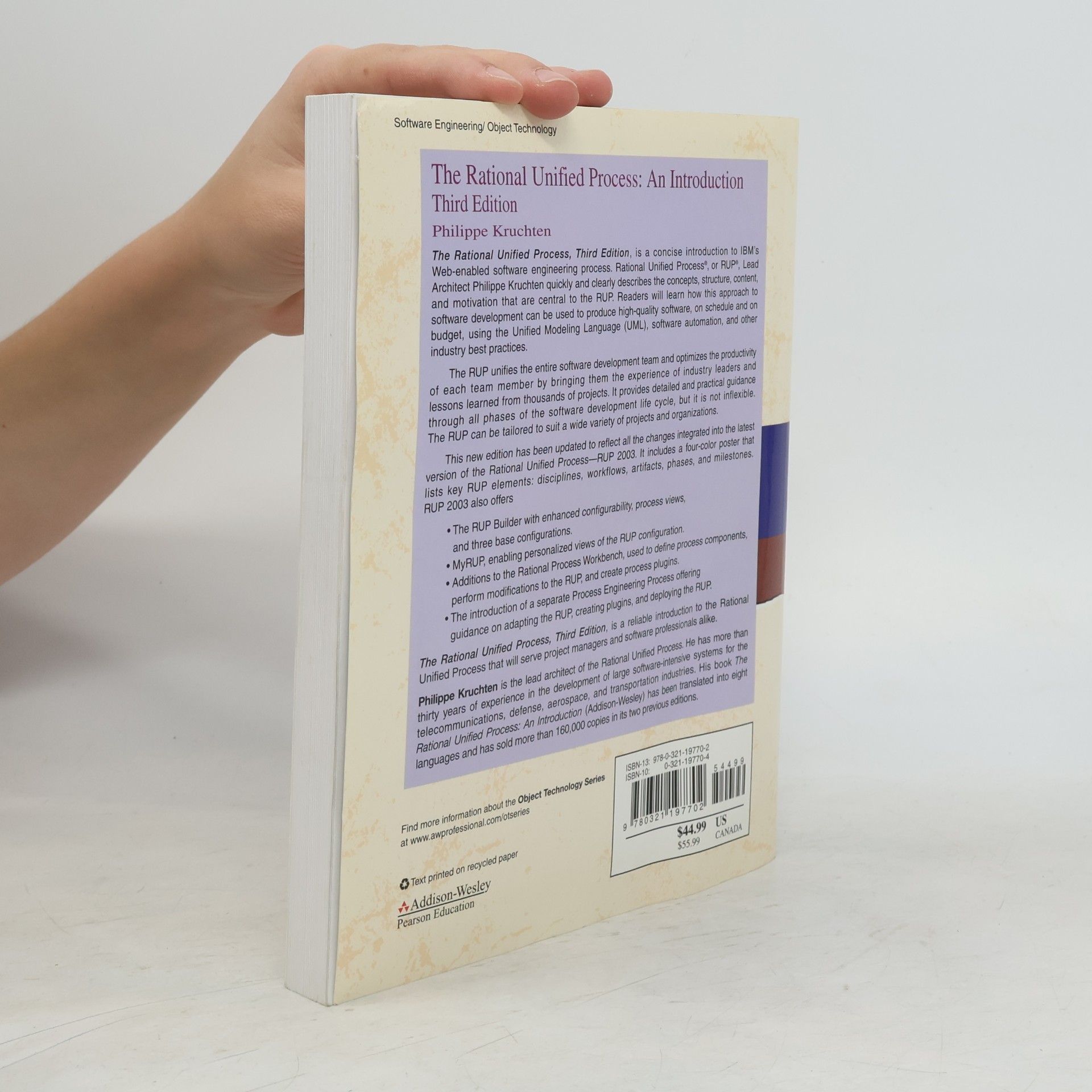 Philippe Kruchten The Rational Unified Process an Introduction