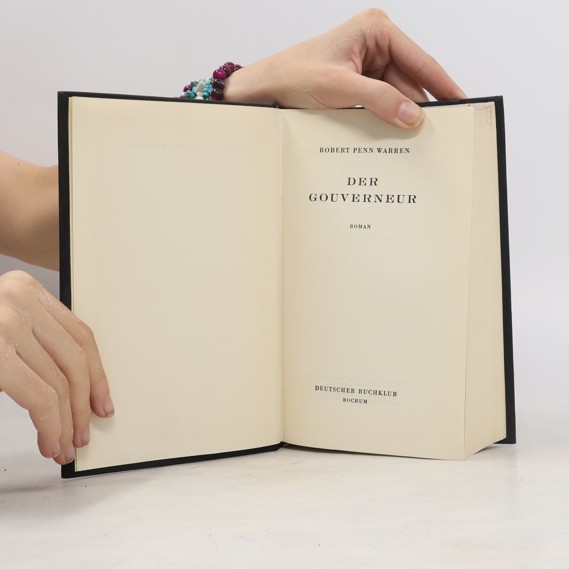 Robert Penn Warren Der Gouverneur