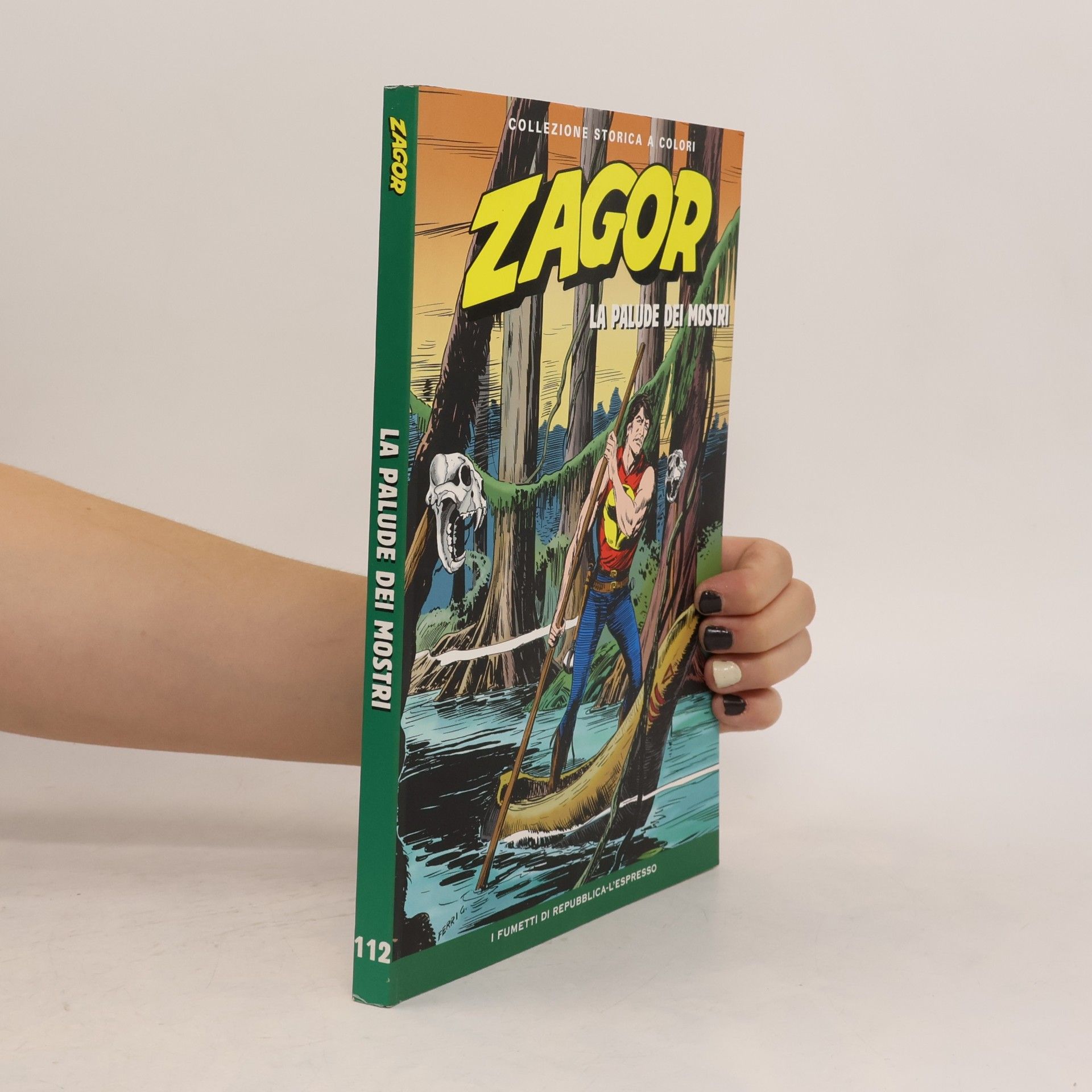 Collectif d'auteurs Zagor 112. La palude dei Mostri