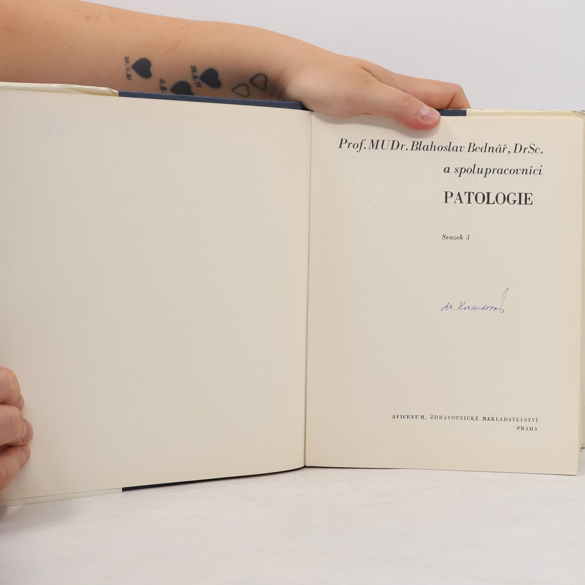 Blahoslav Bednář Patologie III
