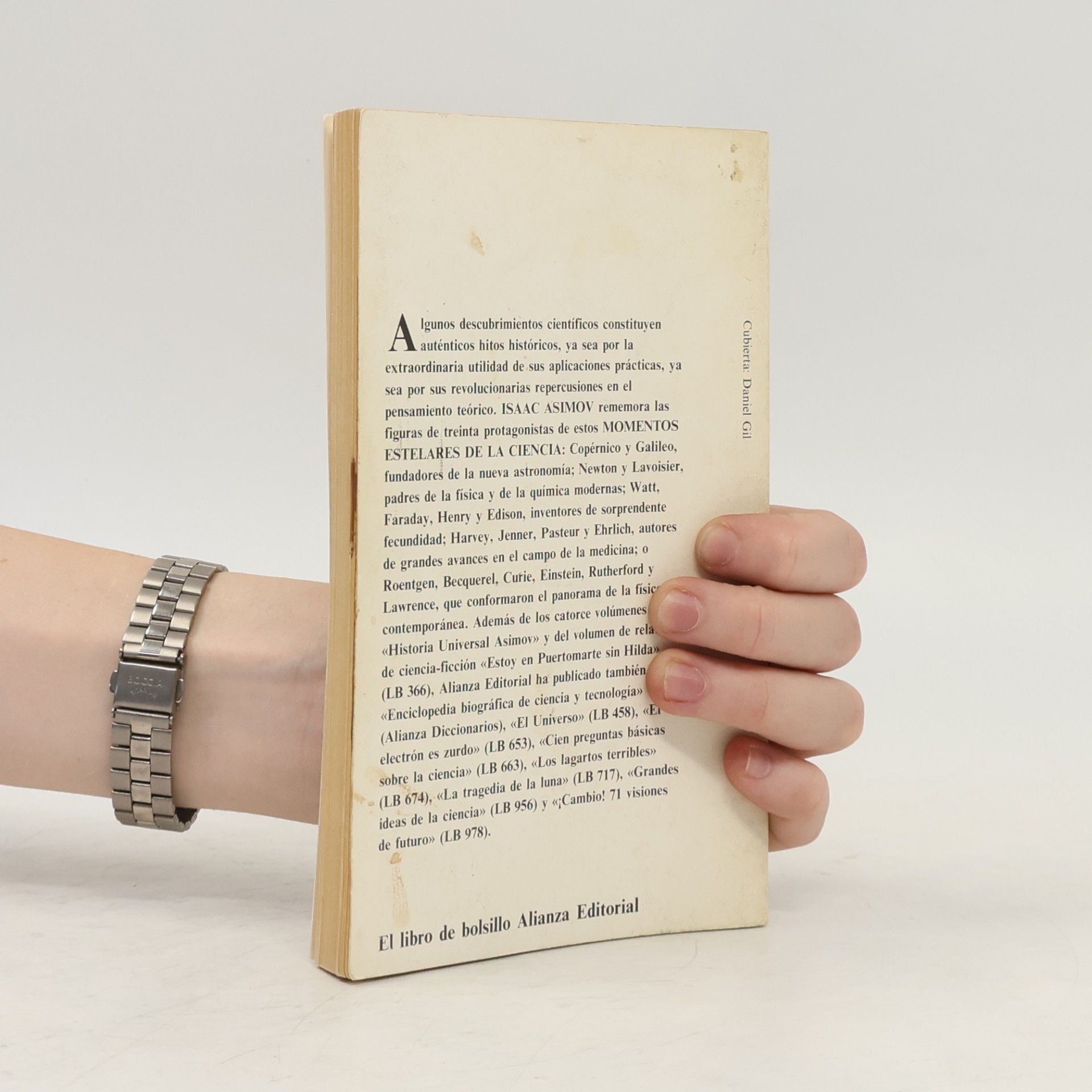 Isaac Asimov Momentos estelares de la ciencia