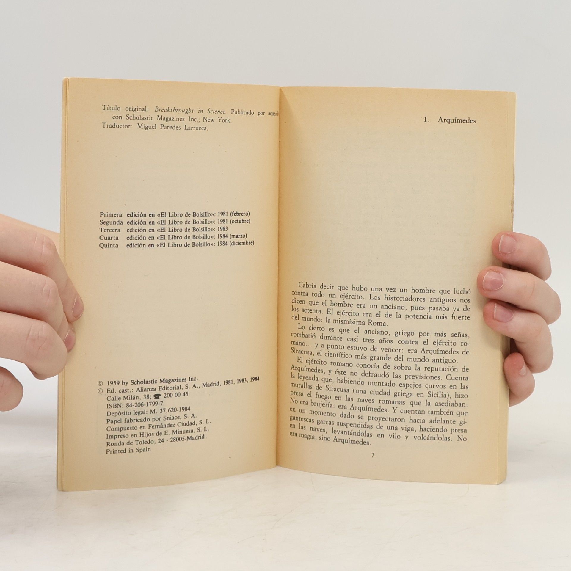 Isaac Asimov Momentos estelares de la ciencia