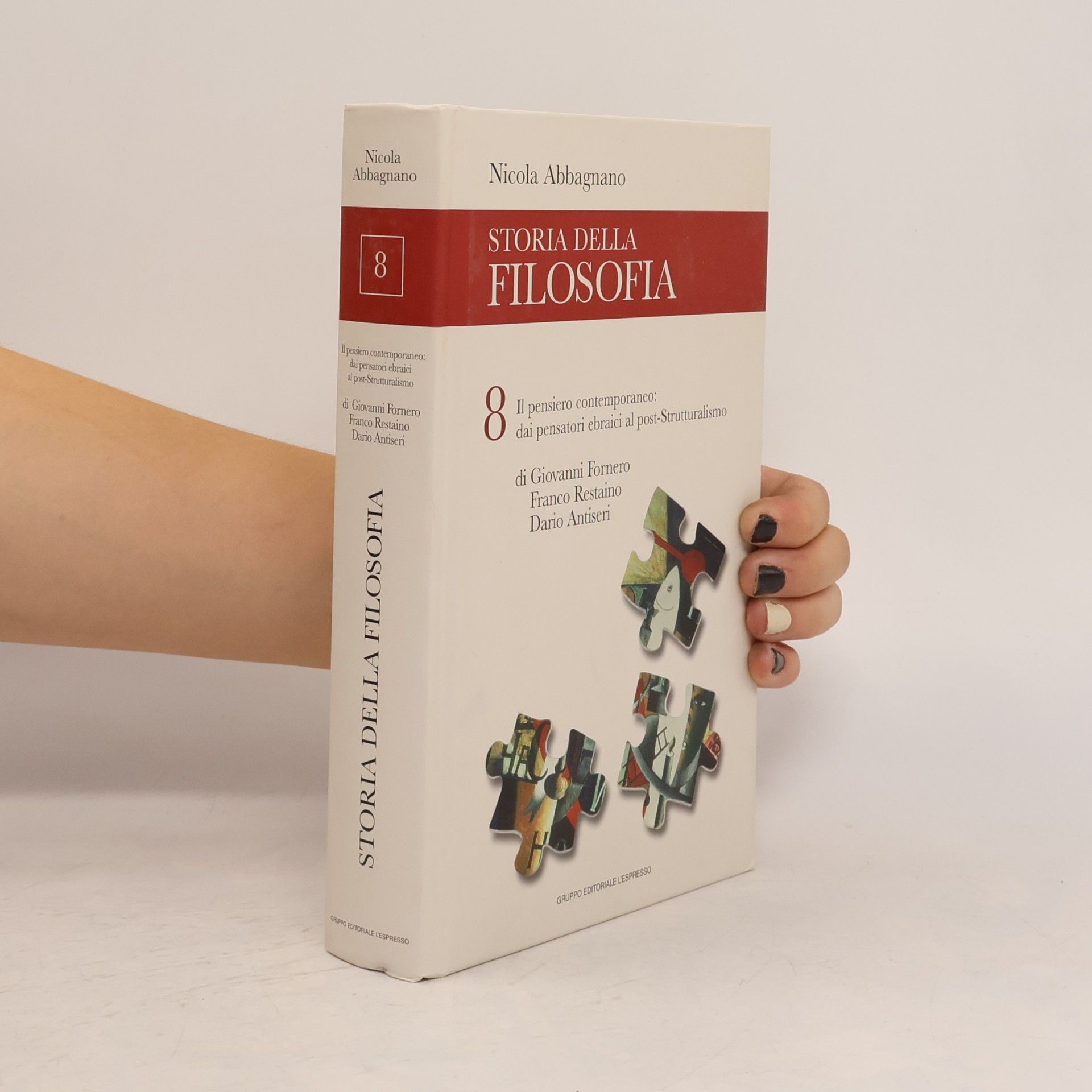 Nicola Abbagnano Storia della filosofia 8
