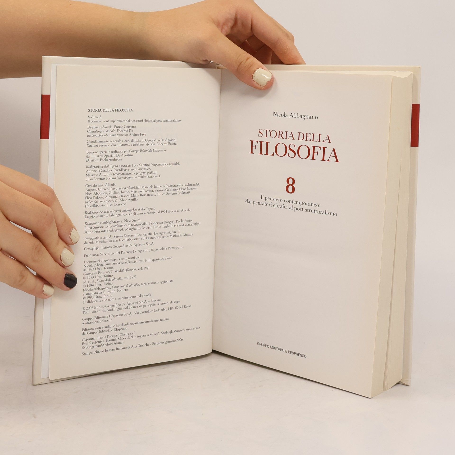 Nicola Abbagnano Storia della filosofia 8