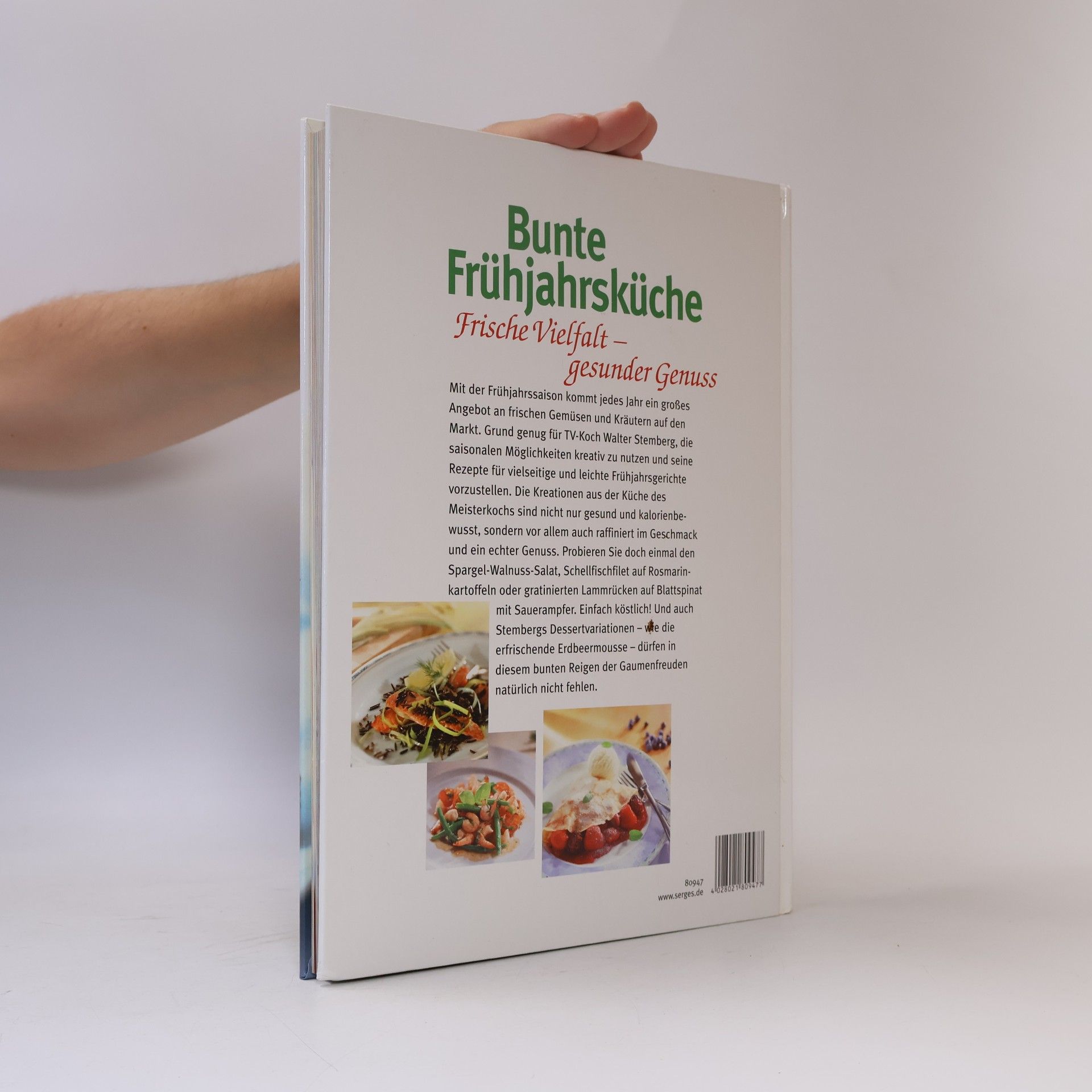 Walter Stemberg Bunte Frühjahrsküche : Frische Vielfalt - gesunder Genuss