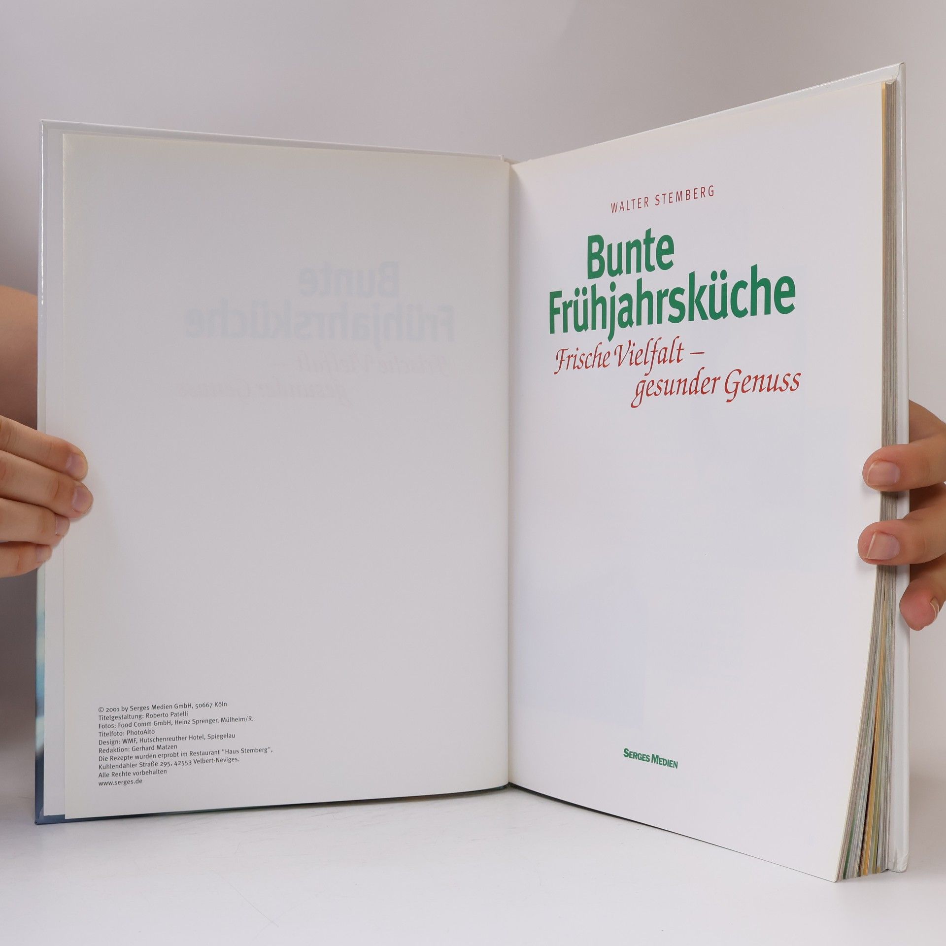 Walter Stemberg Bunte Frühjahrsküche : Frische Vielfalt - gesunder Genuss