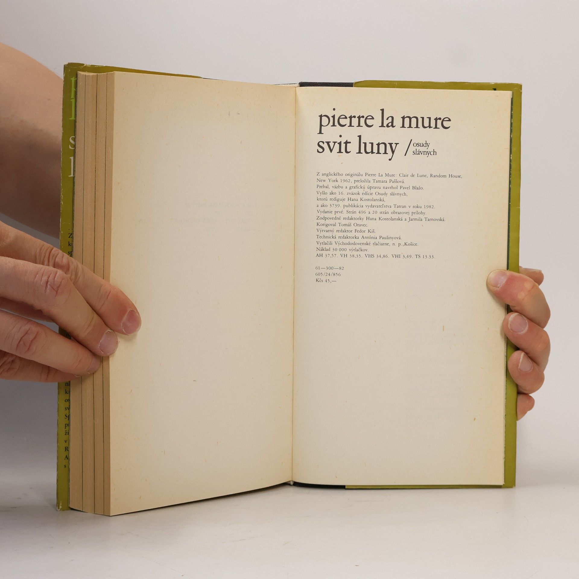 Pierre La Mure Svit luny