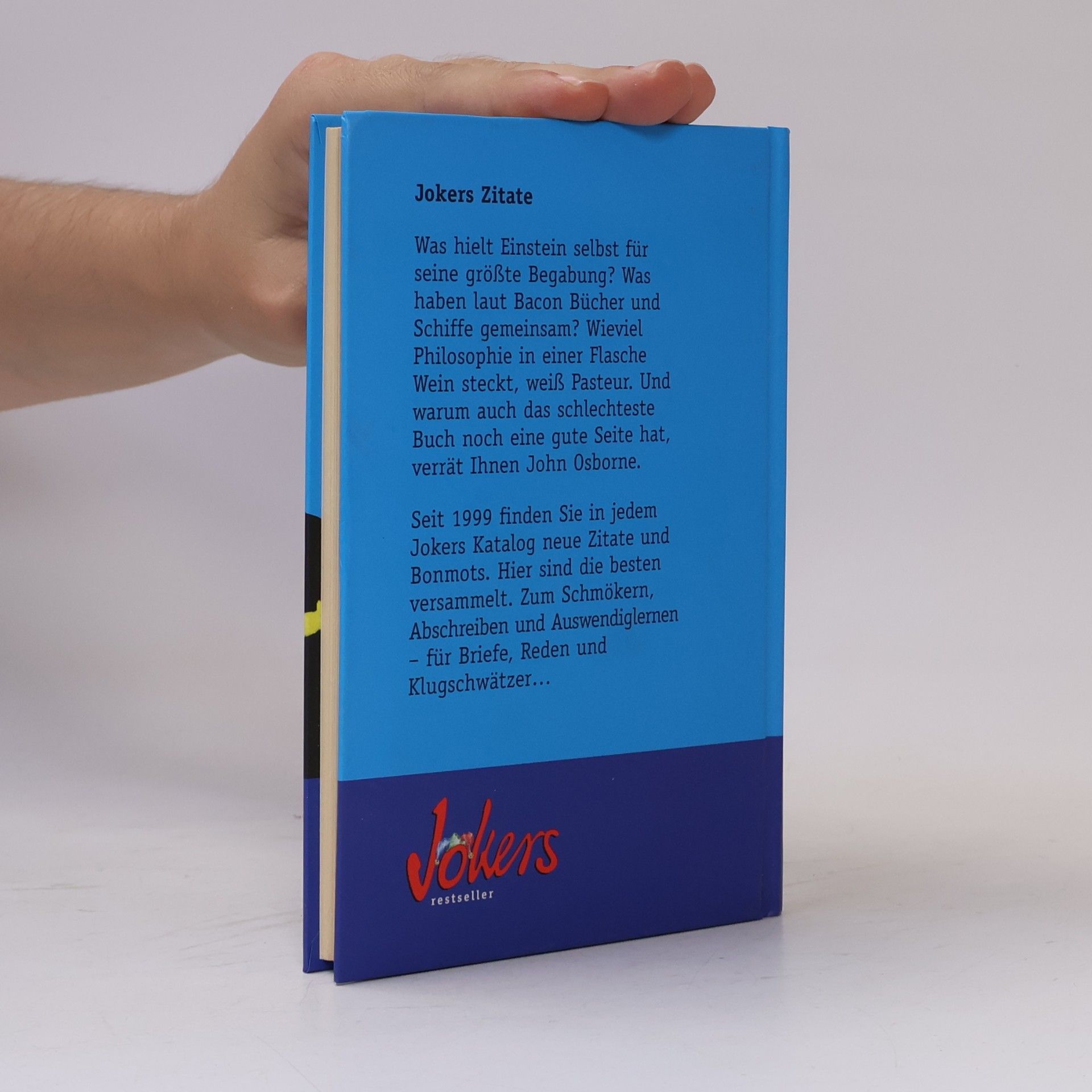 Various authors Jokers "Zitate" von Thomas von Aquin bis Oscar Wilde