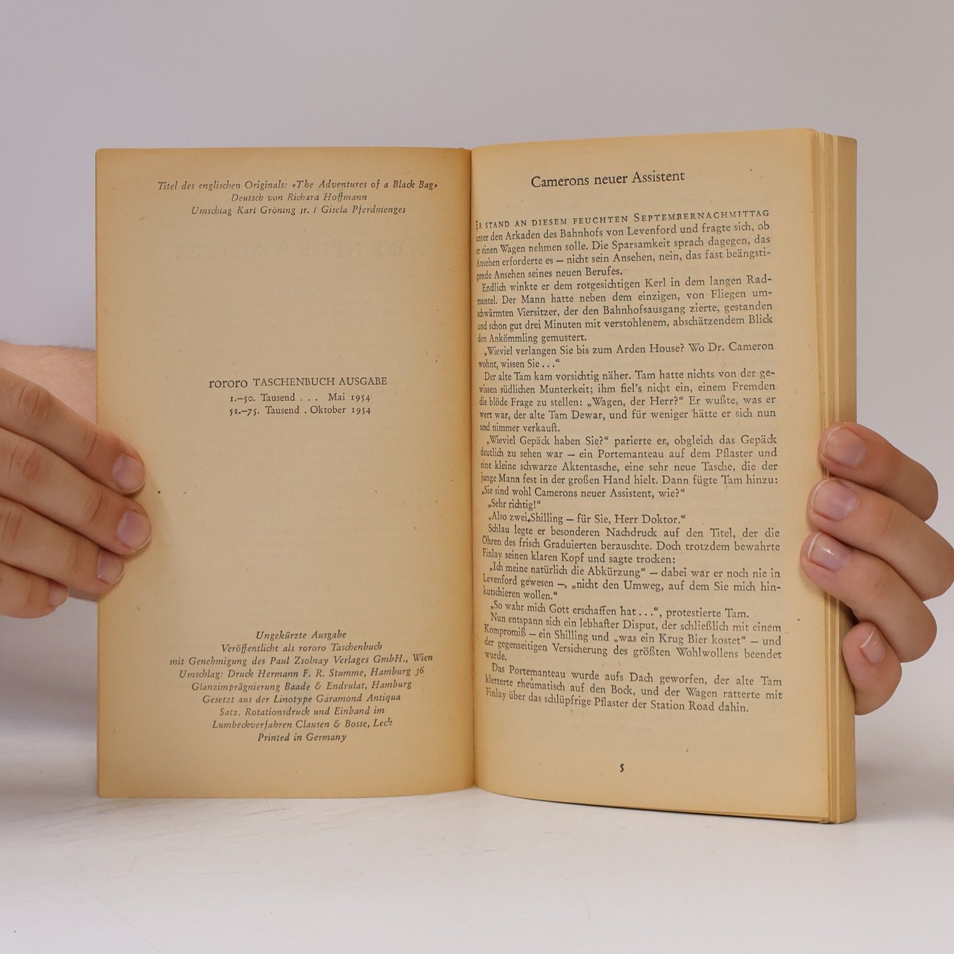 Archibald Joseph Cronin Der neue Assistent