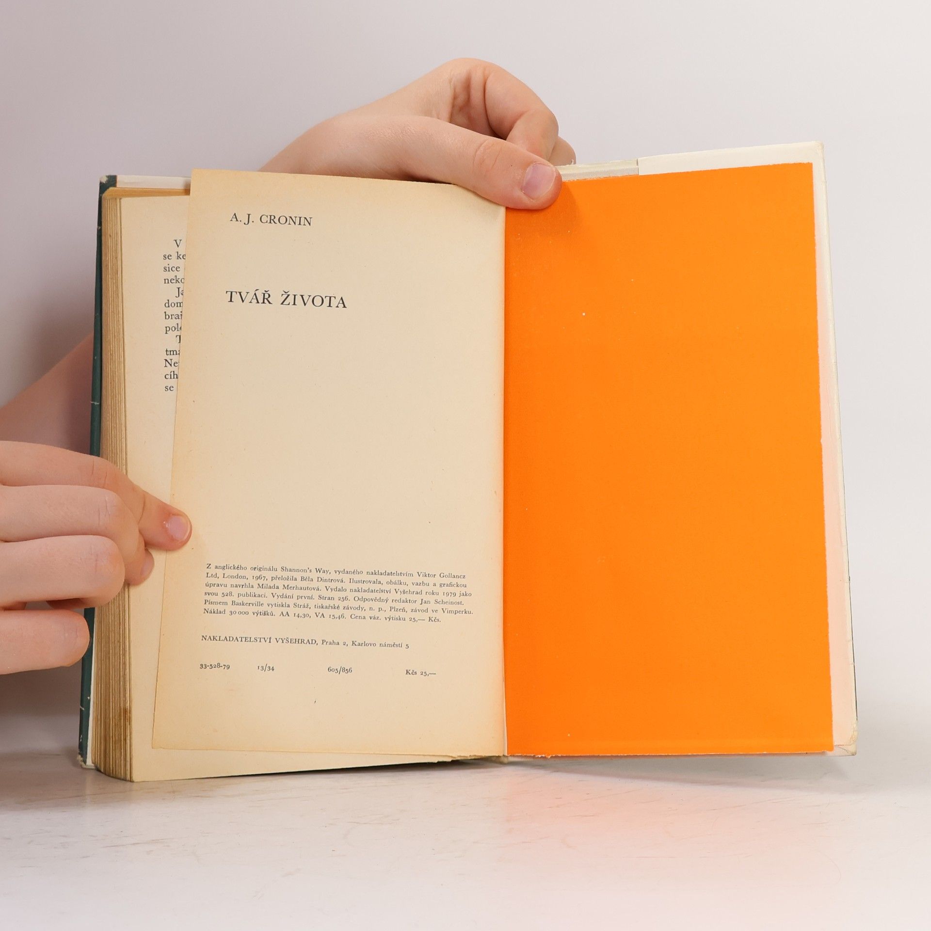 A. J. Cronin Tvář života
