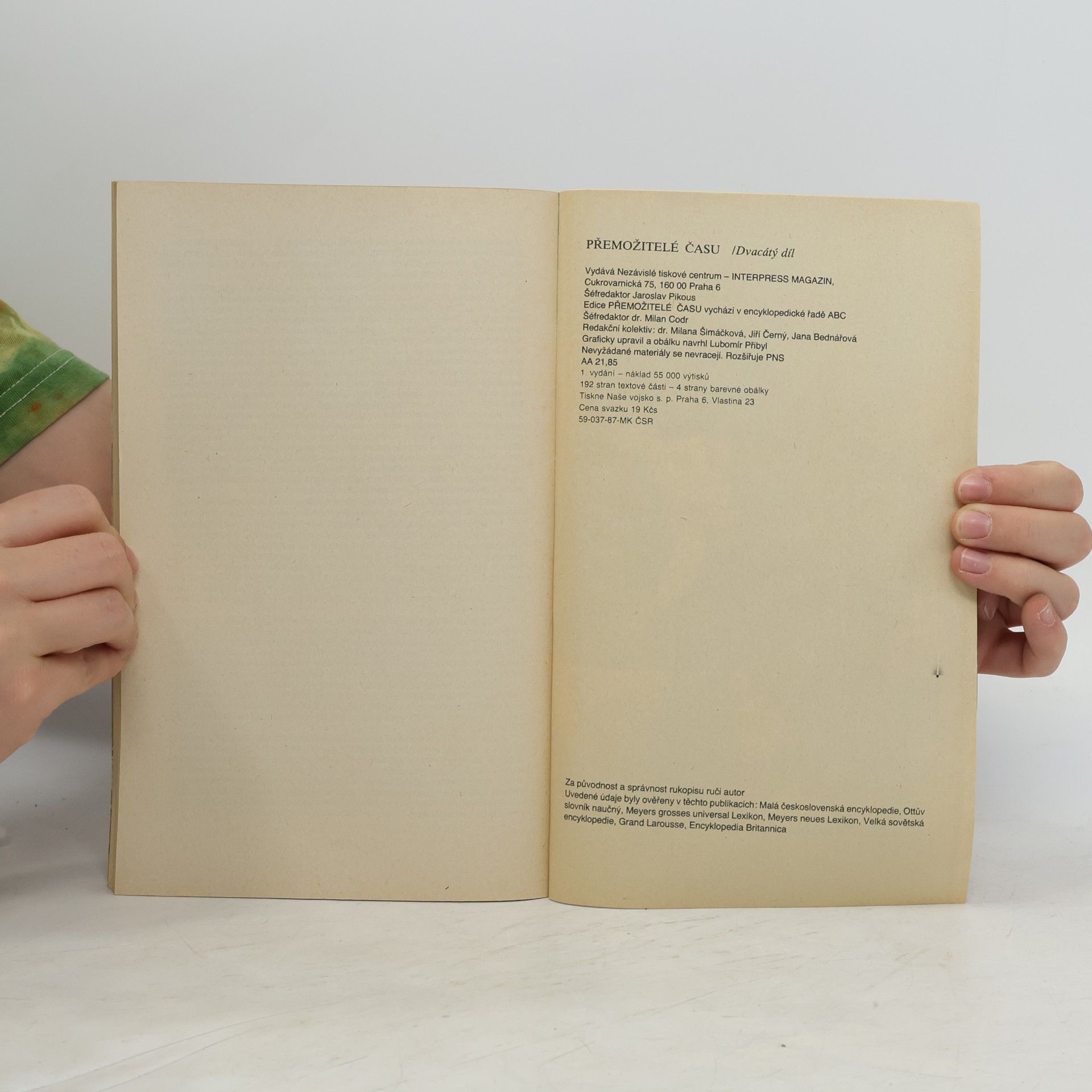 Autores varios Přemožitelé času 20