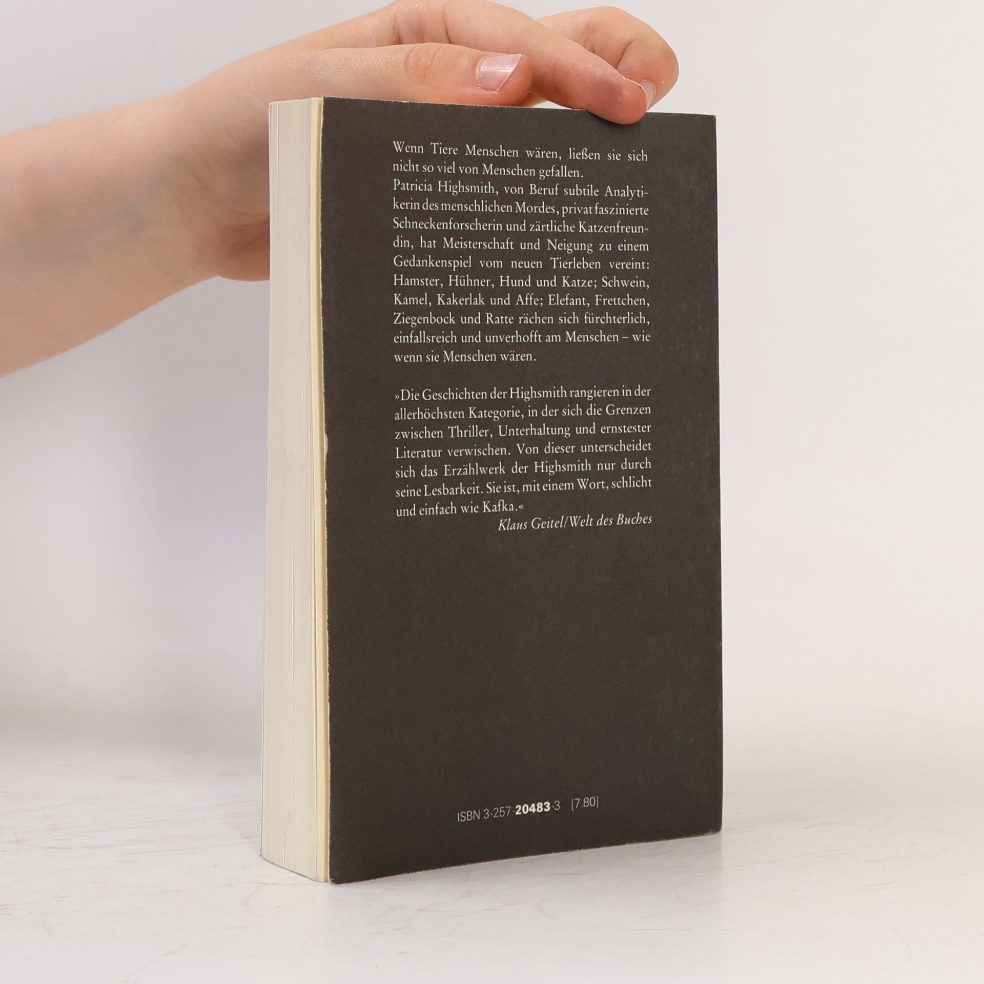 Patricia Highsmith Kleine Mordgeschichten für Tierfreunde