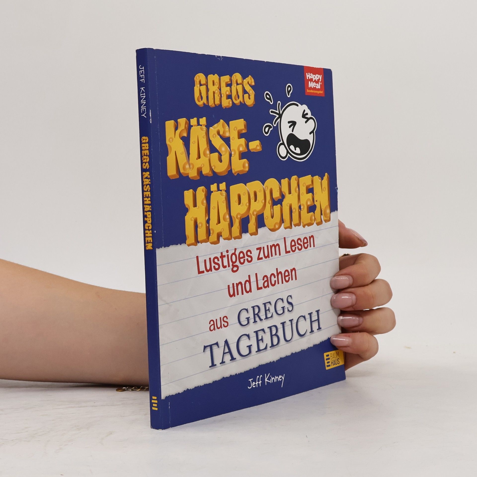 Jeff Kinney Gregs Käsehäppchen. Lustiges zum Lesen und Lachen aus Gregs Tagebuch
