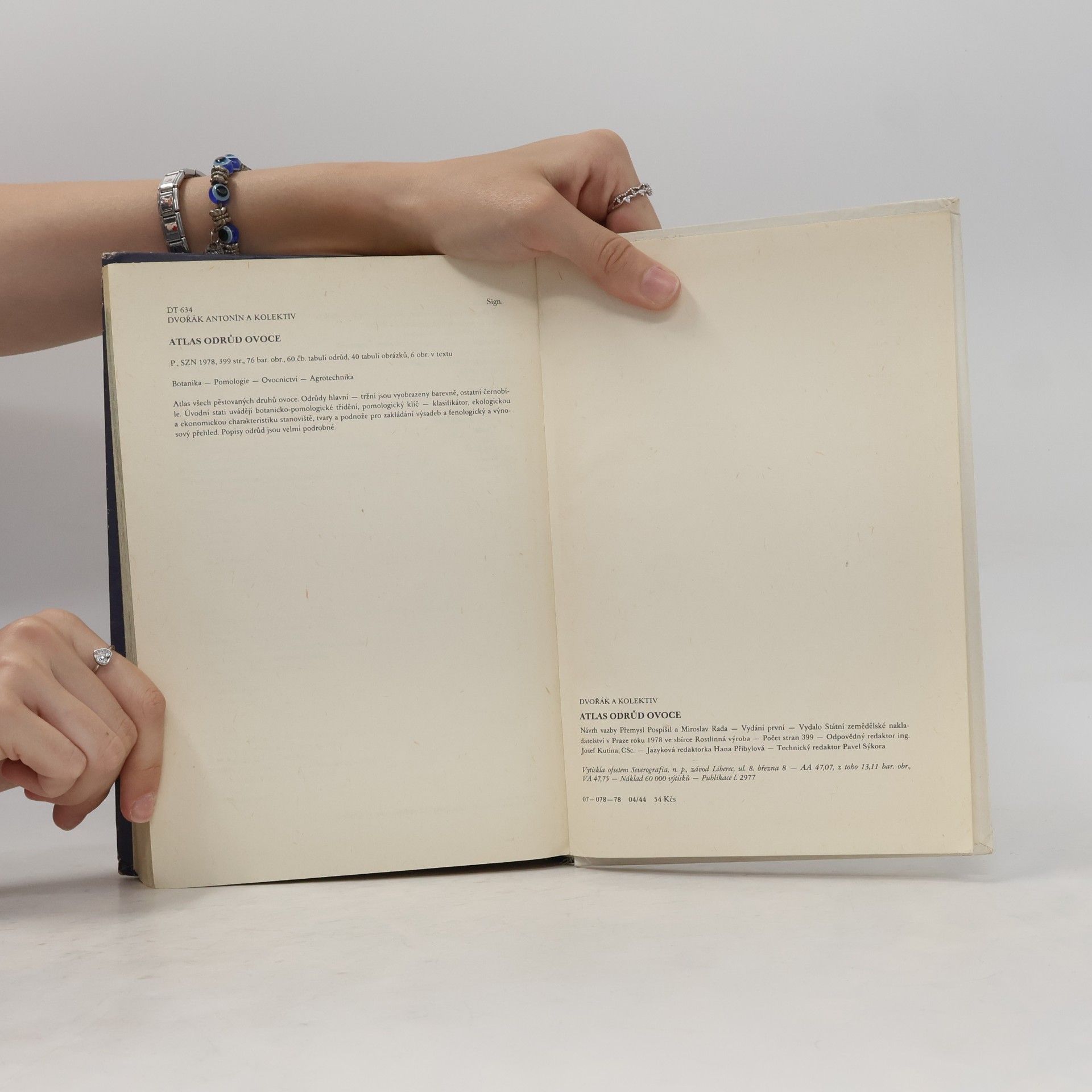 Antonín Dvořák Atlas odrůd ovoce
