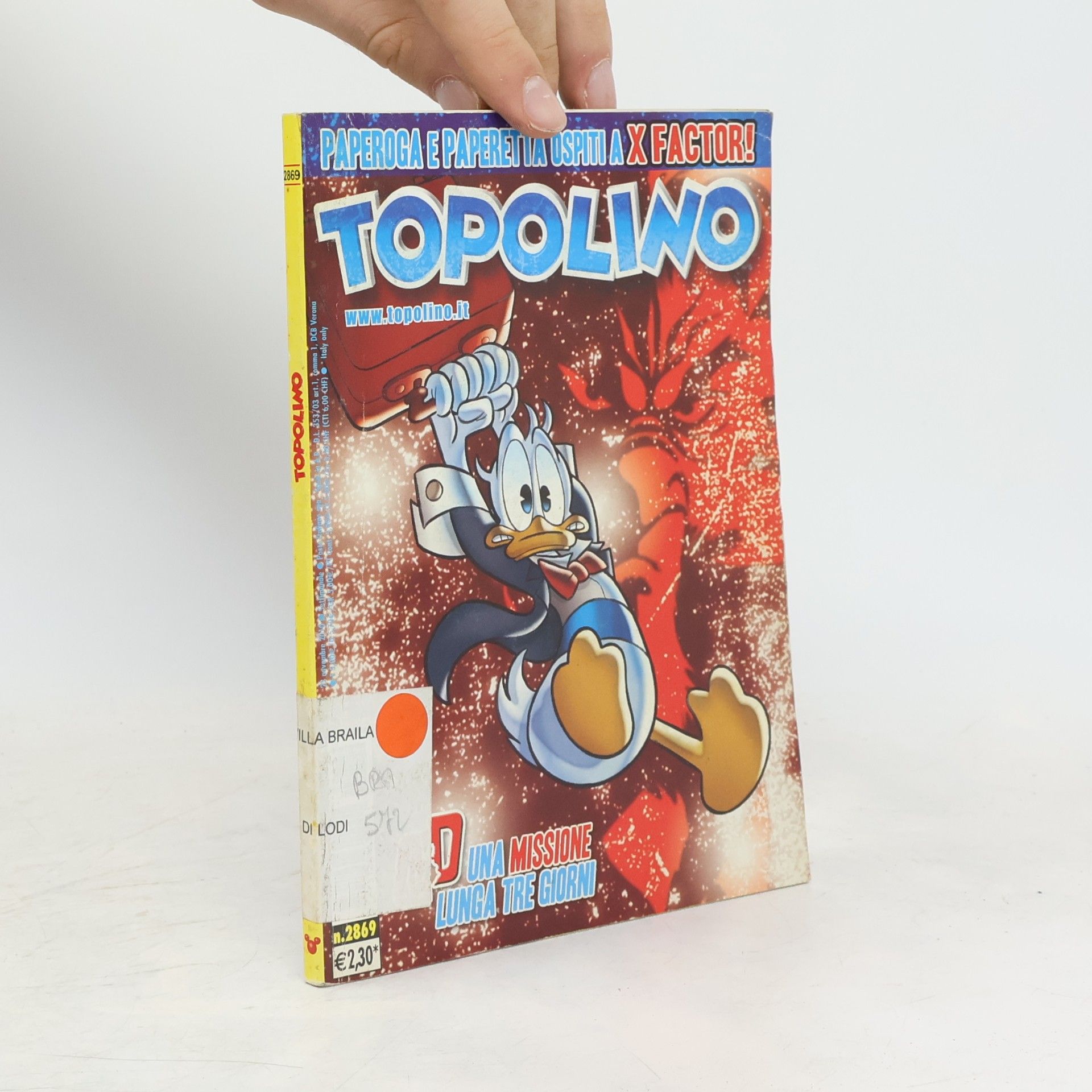 Collectif d'auteurs Topolino 2869