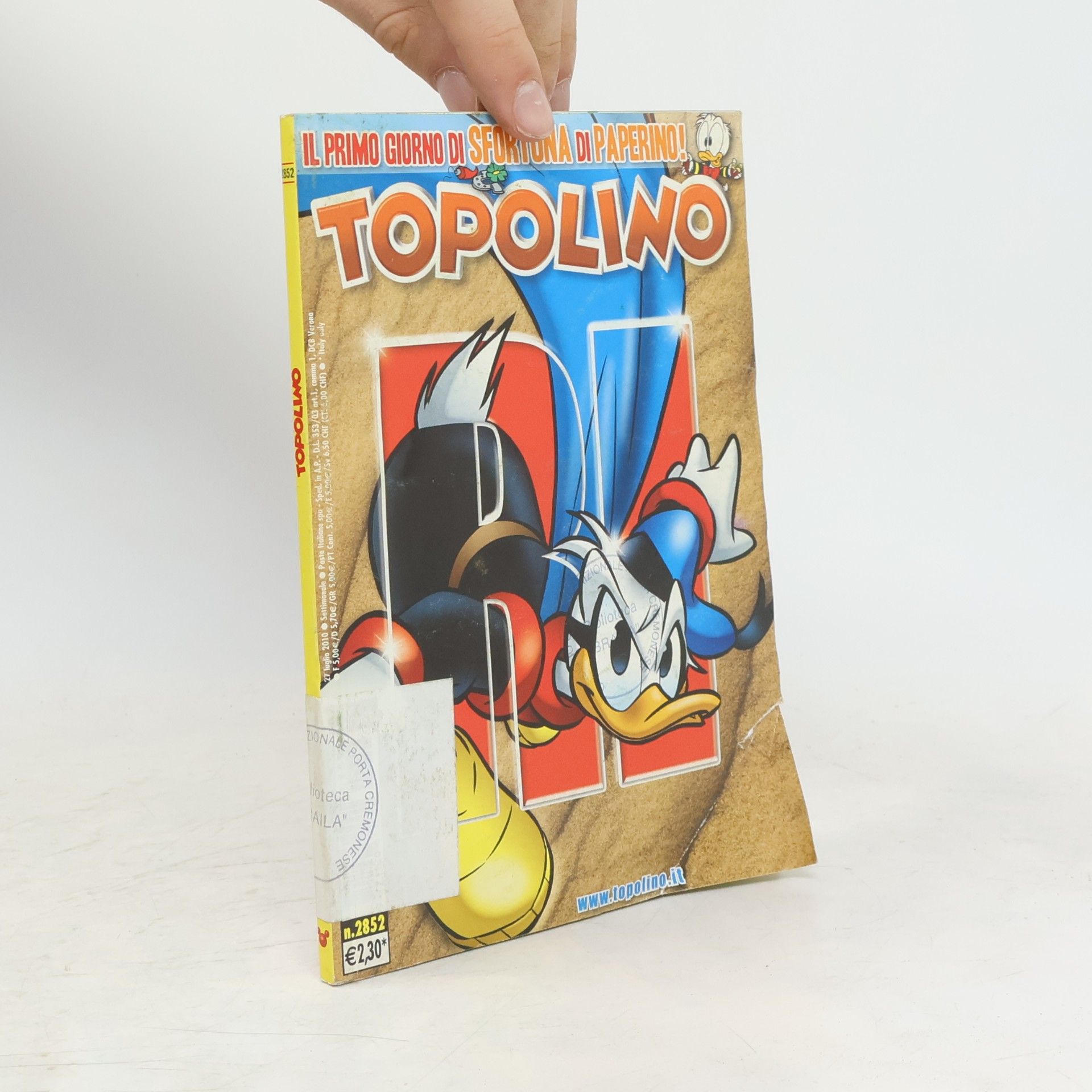 Collectif d'auteurs Topolino 2852