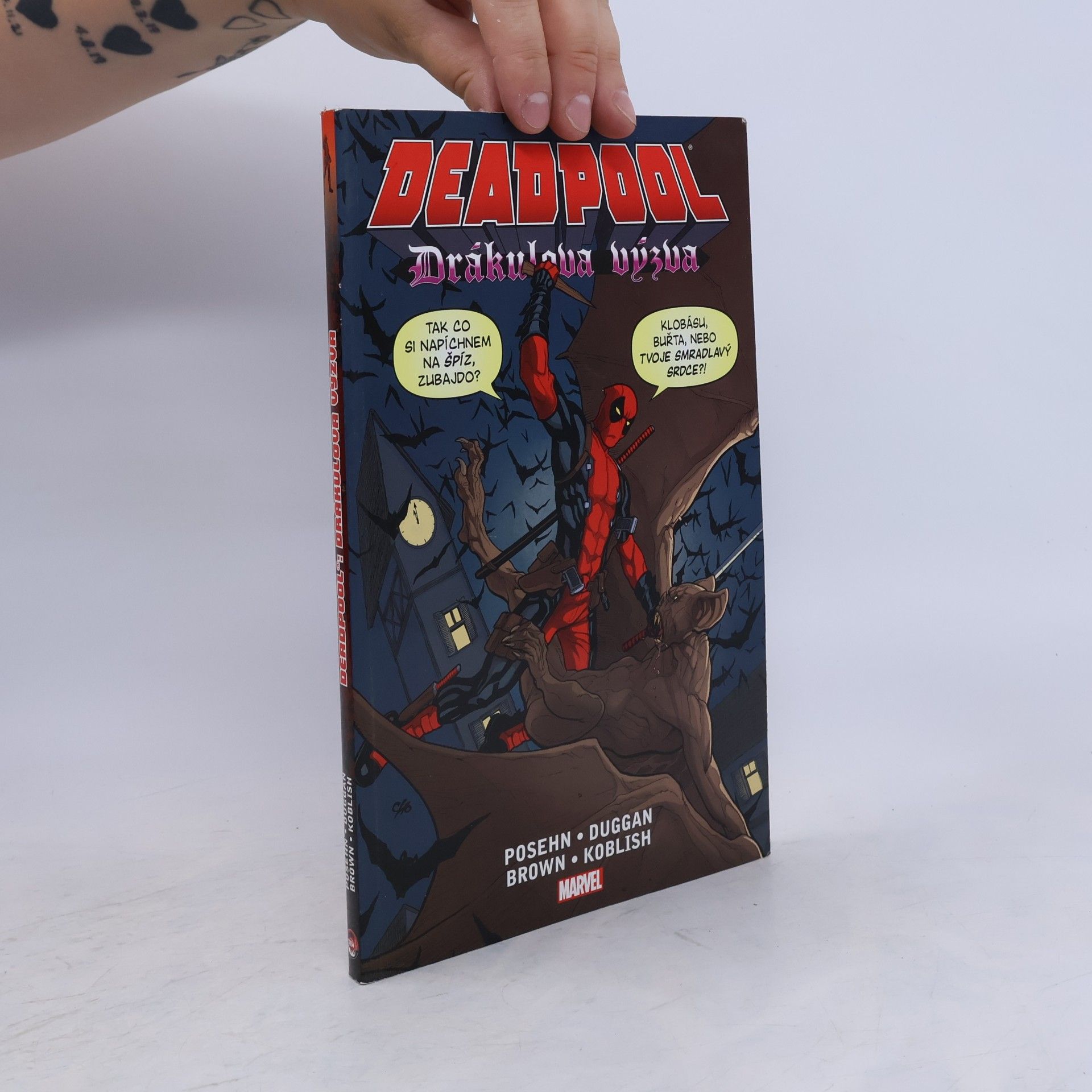 Brian Posehn Deadpool. Drákulova výzva