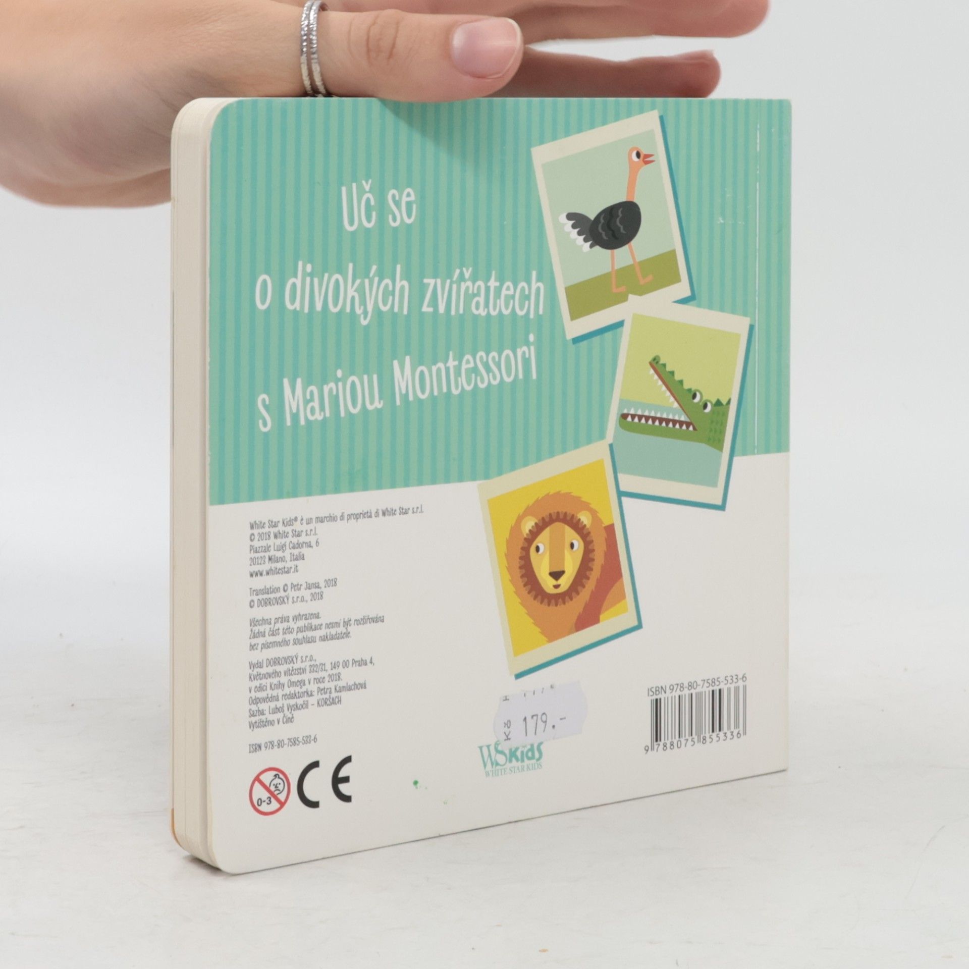 Chiara Piroddi Má první knížka divokých zvířat