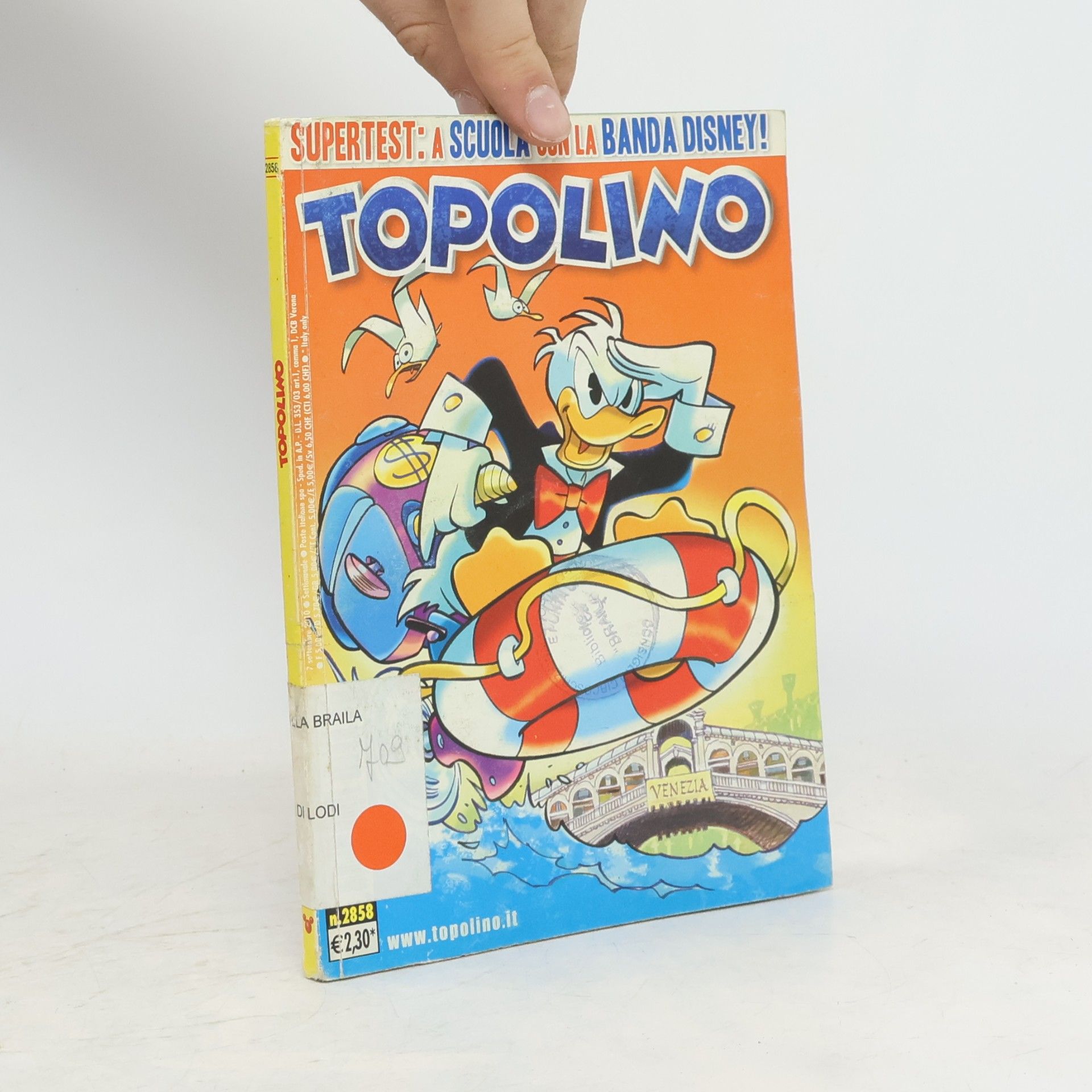 Collectif d'auteurs Topolino 2858