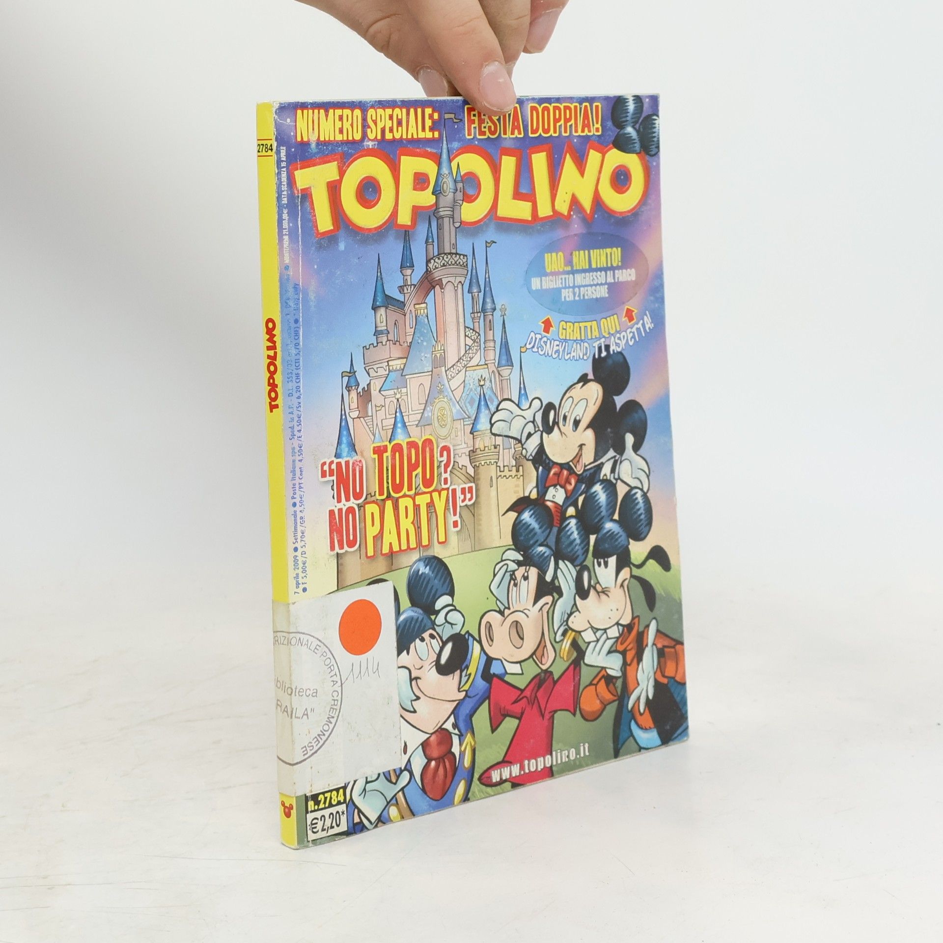 Collectif d'auteurs Topolino 2784