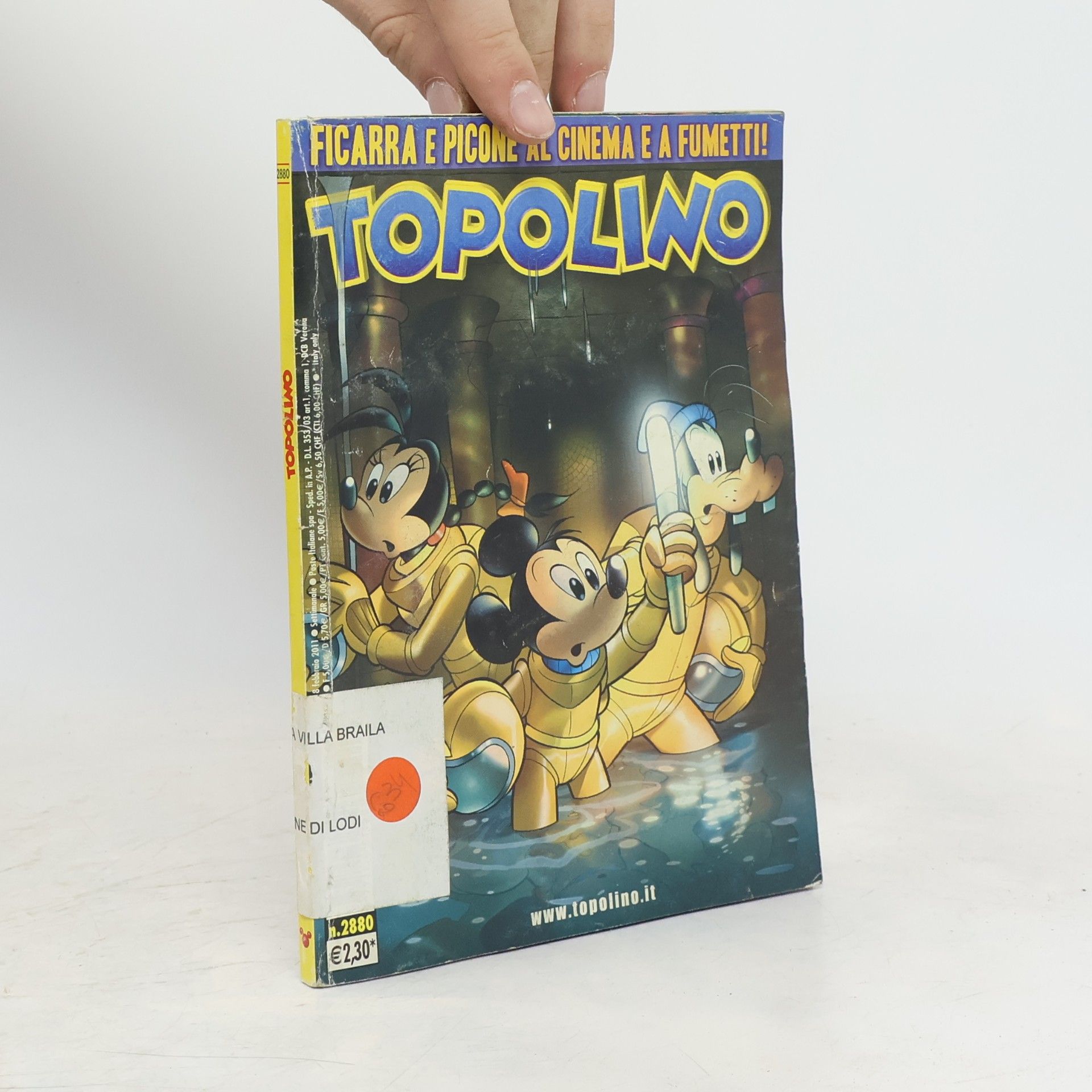 Collectif d'auteurs Topolino 2880