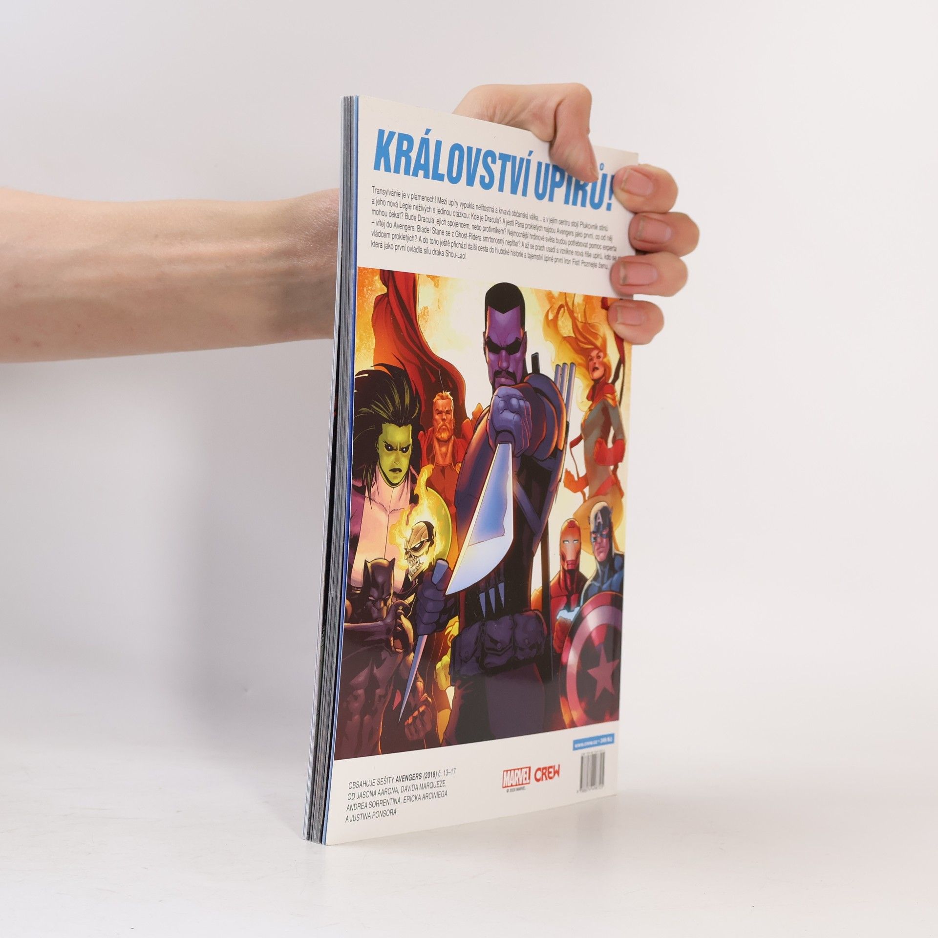 Jason Aaron Avengers: Válka upírů