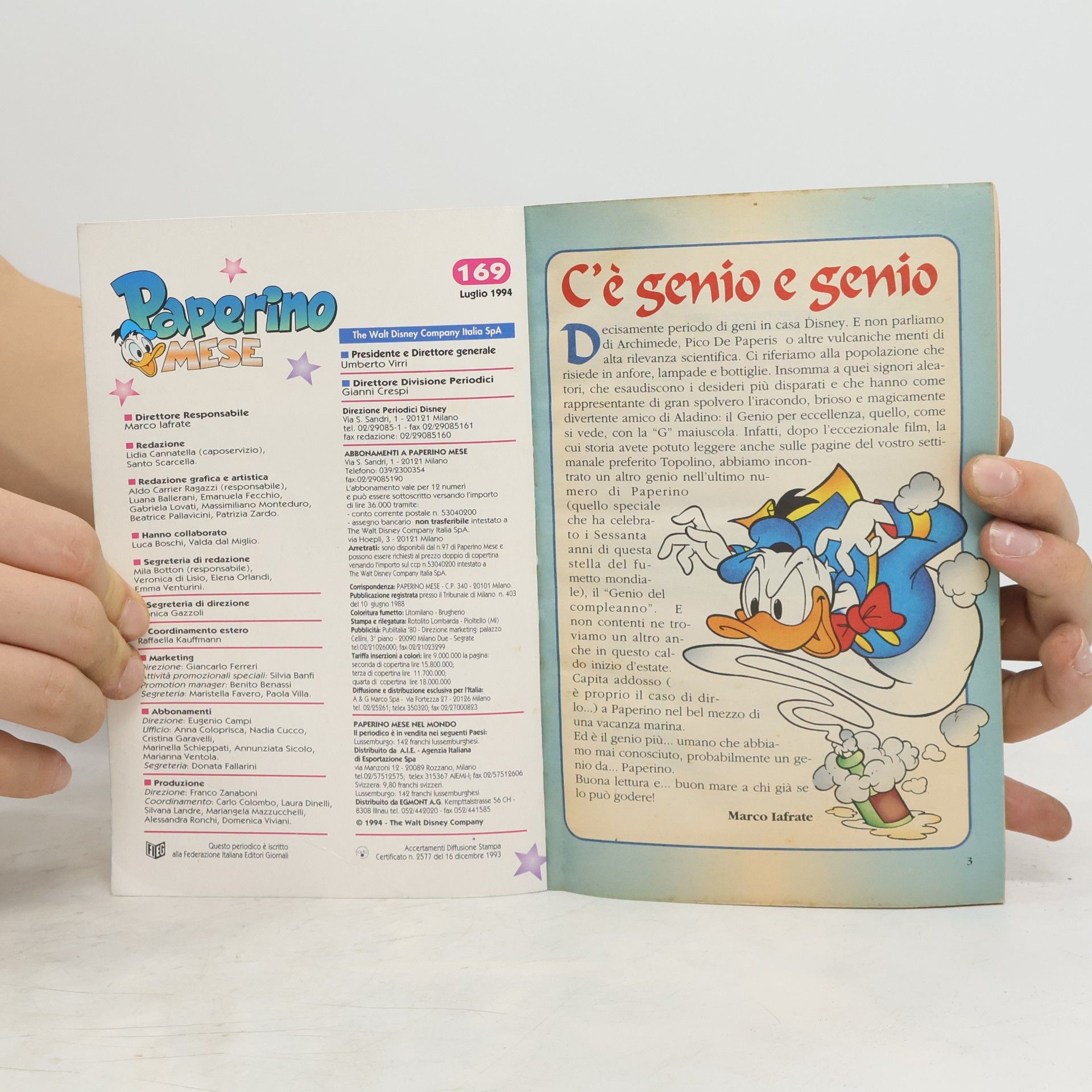 Walt Disney Paperino N.207