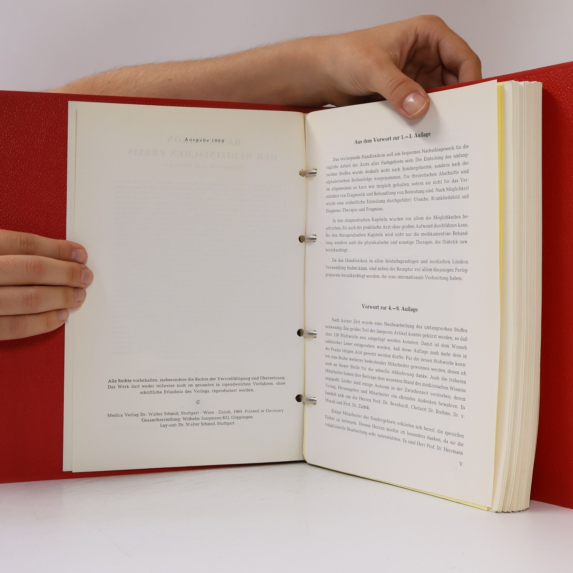 Hans Braun Handlexikon der medizinischen Praxis I. A-F