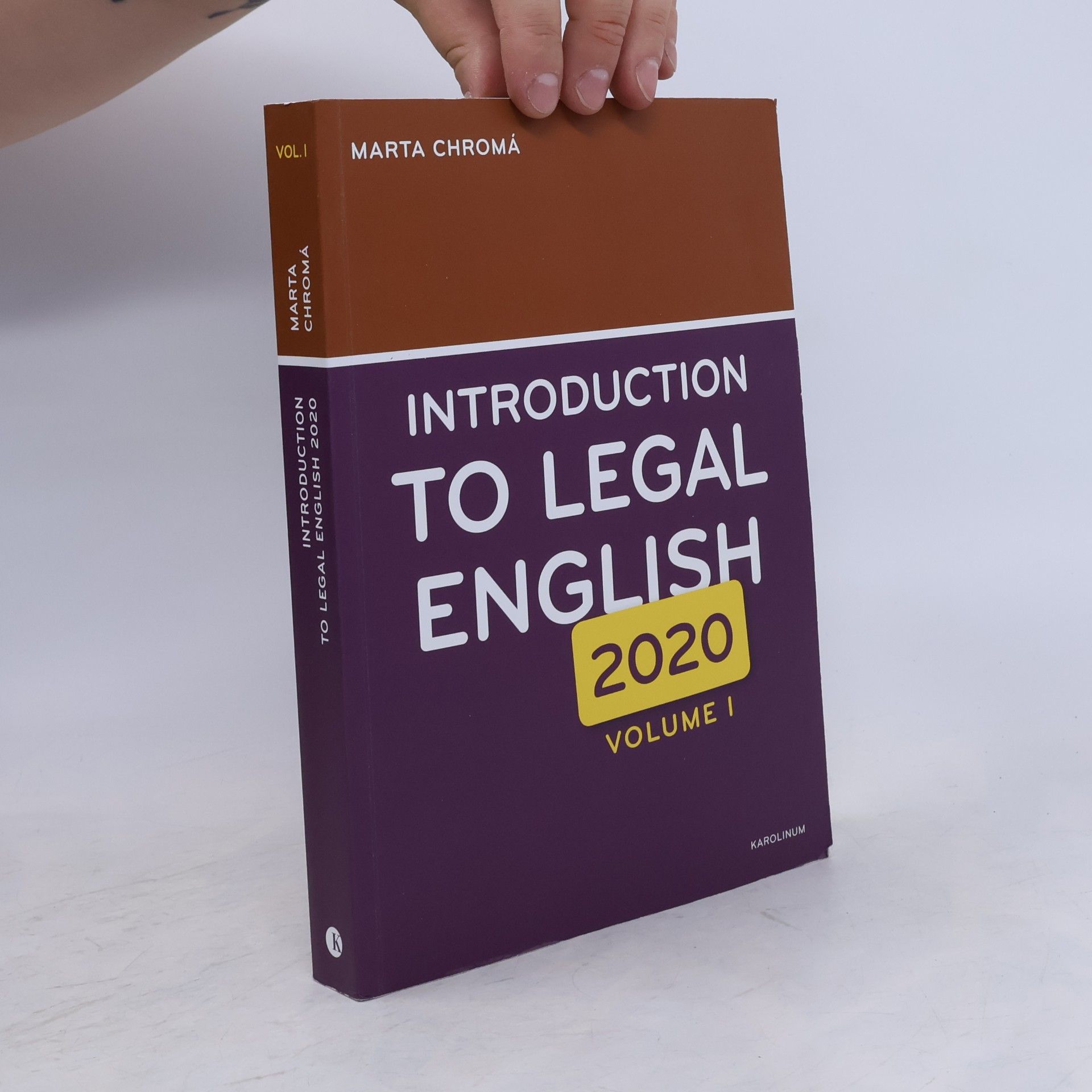 Marta Chromá Introduction to legal English : Volume I