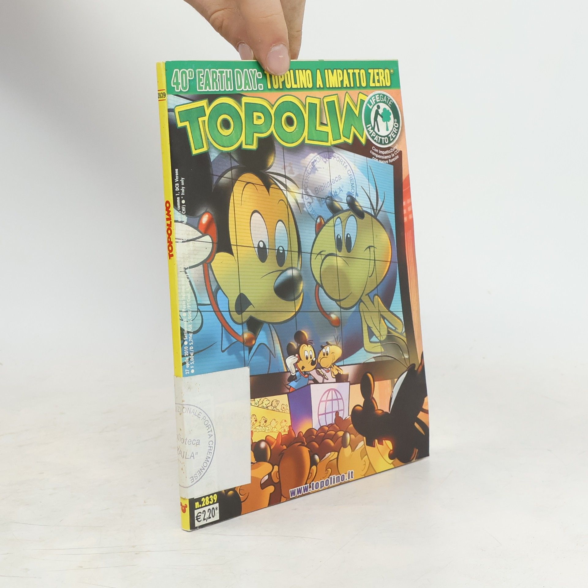 Collectif d'auteurs Topolino 2839
